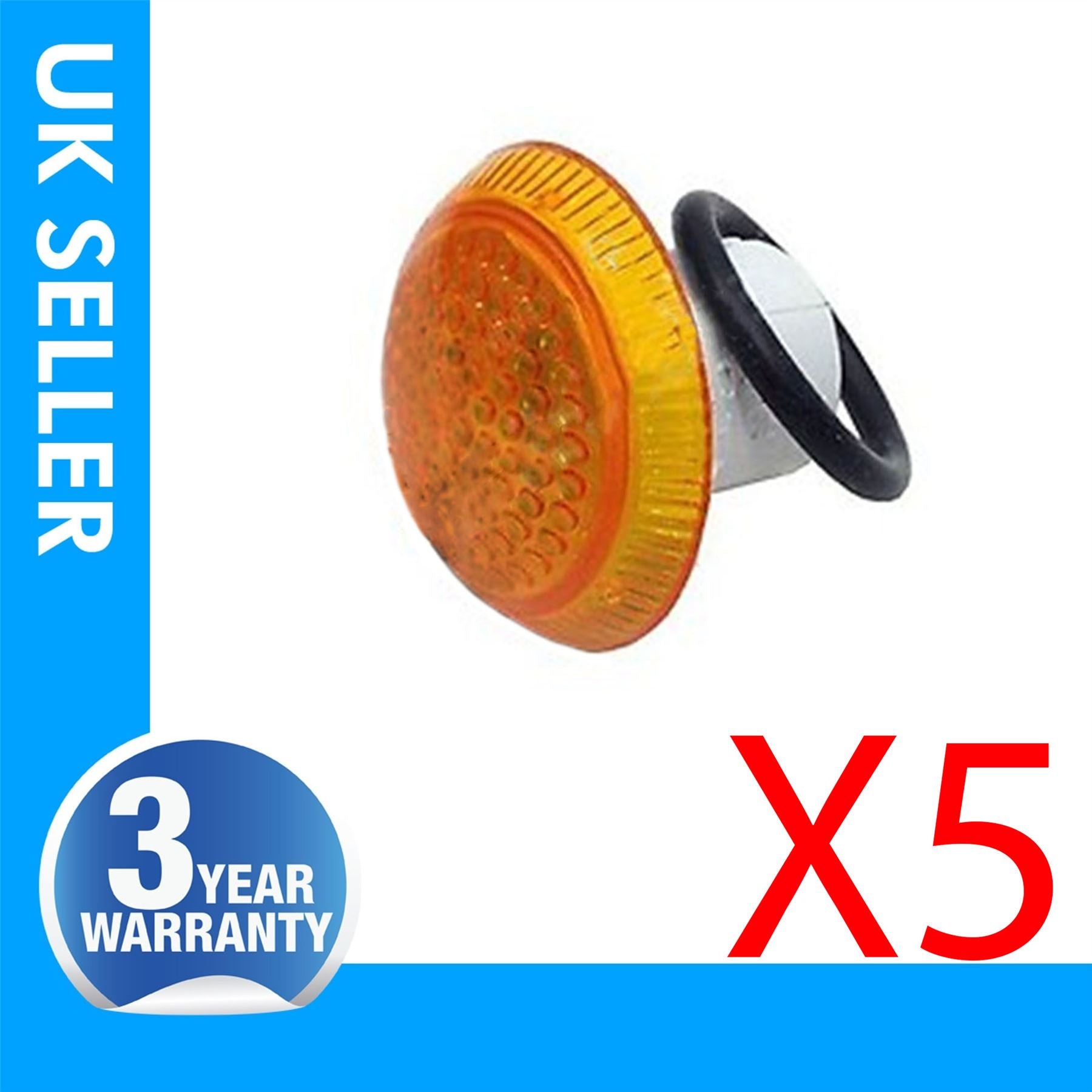 5X Wing Mirror Side Indicator Light Lens  Fits Ford Transit Connect Courier 4T1613K376AA