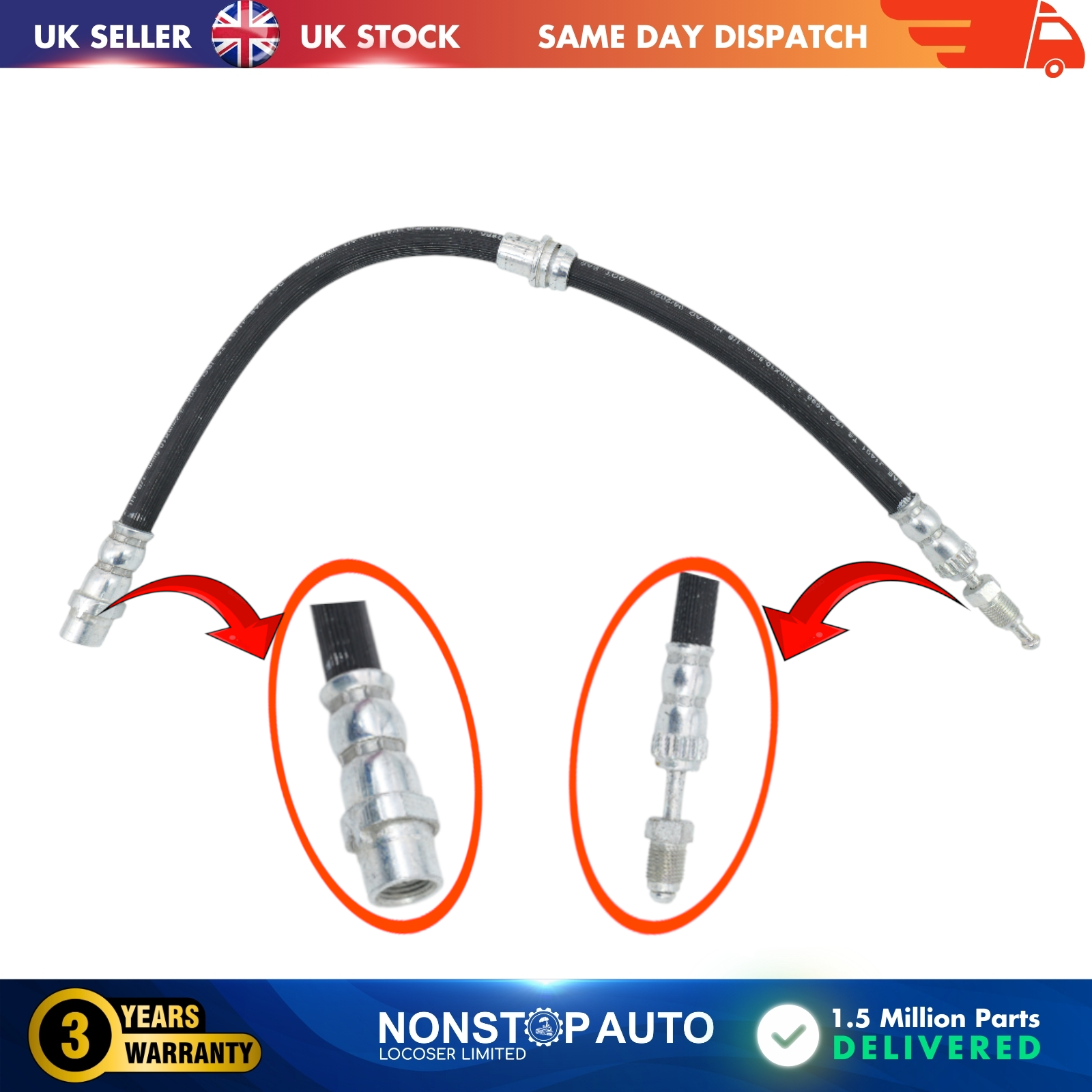 Front Brake Hose Pipe For BMW 1 F40 2 F44 F46 F46 X1 F48 X2 F39 MINI CLUBMAN (F54) MINI COUNTRYMAN (F60) 34306854263