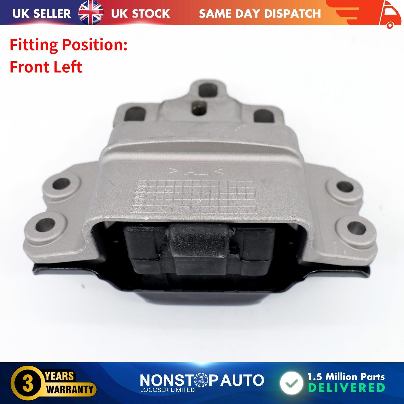 GEARBOX ENGINE MOUNT LEFT FOR AUDI VW SEAT SKODA 5ND199555B