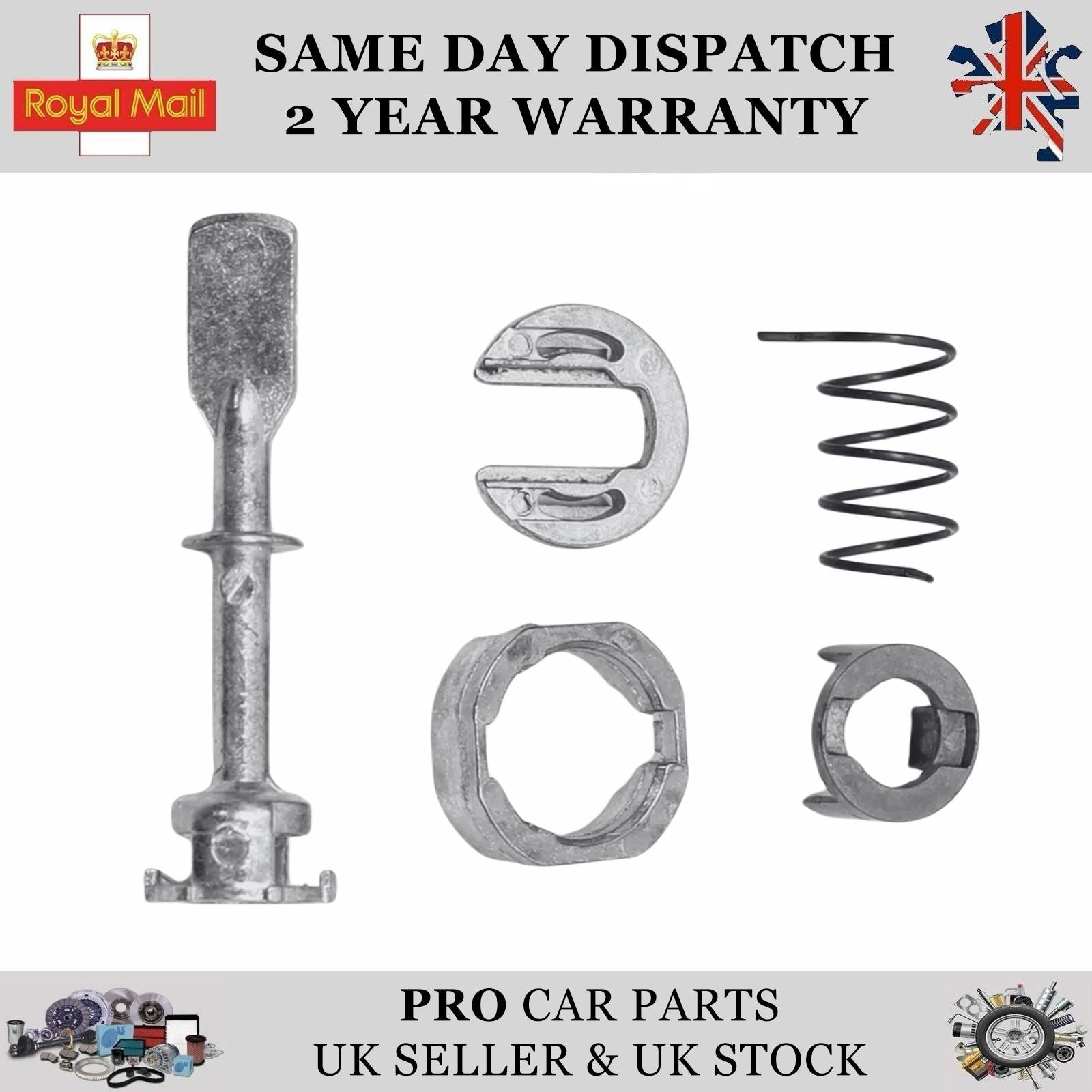 Door Lock Repair Kit fits VOLKSWAGEN POLO HATCHBACK 6N0837223A