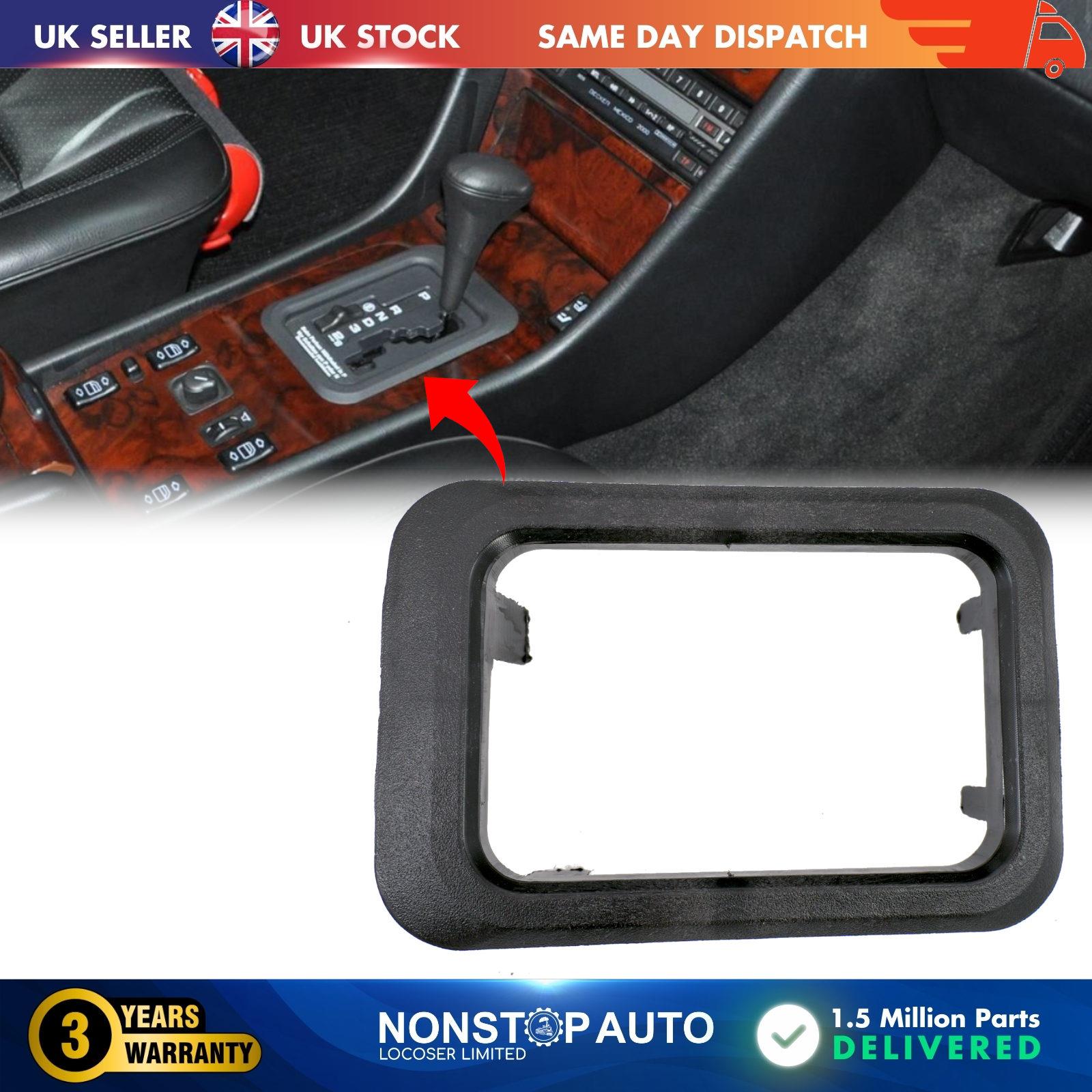 Center Console Automatic Gear Selector Surround Frame Cover Trim Black For MERCEDES W124 A1242670288