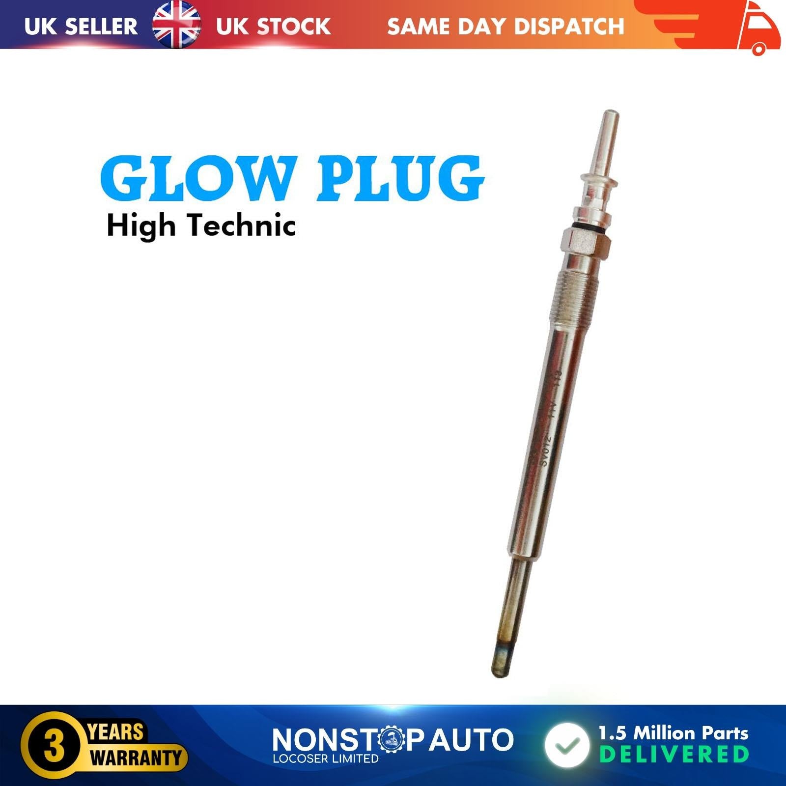 FOR BMW 7.40T TD E38 11V GLOW PLUG