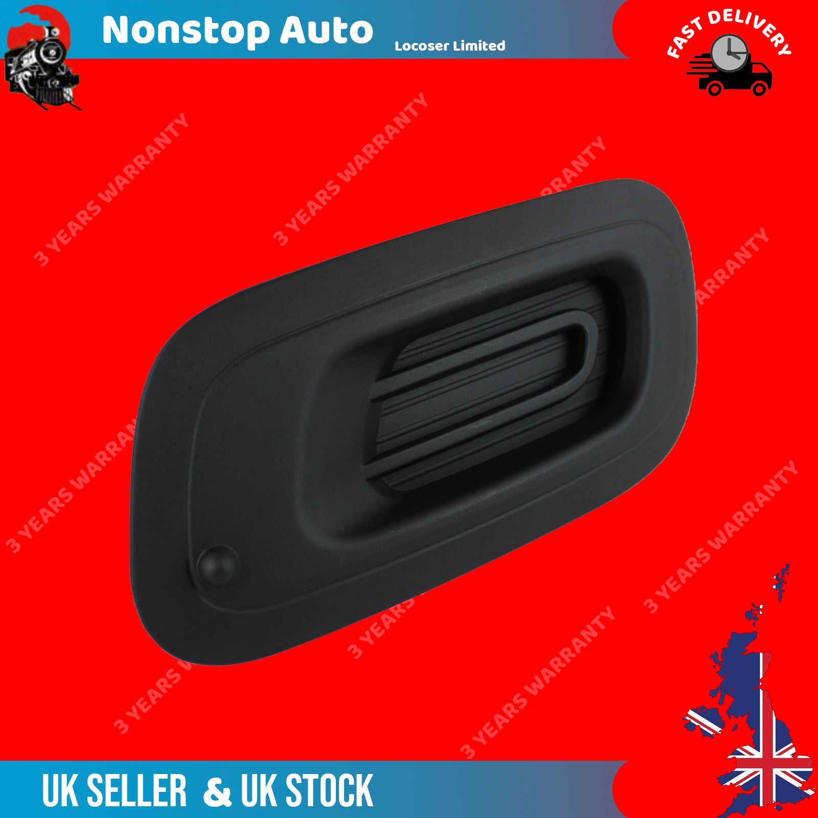 BUMPER GRILL Fog Light COVER LEFT SIDE FITS FIAT PANDA MK3 735537026