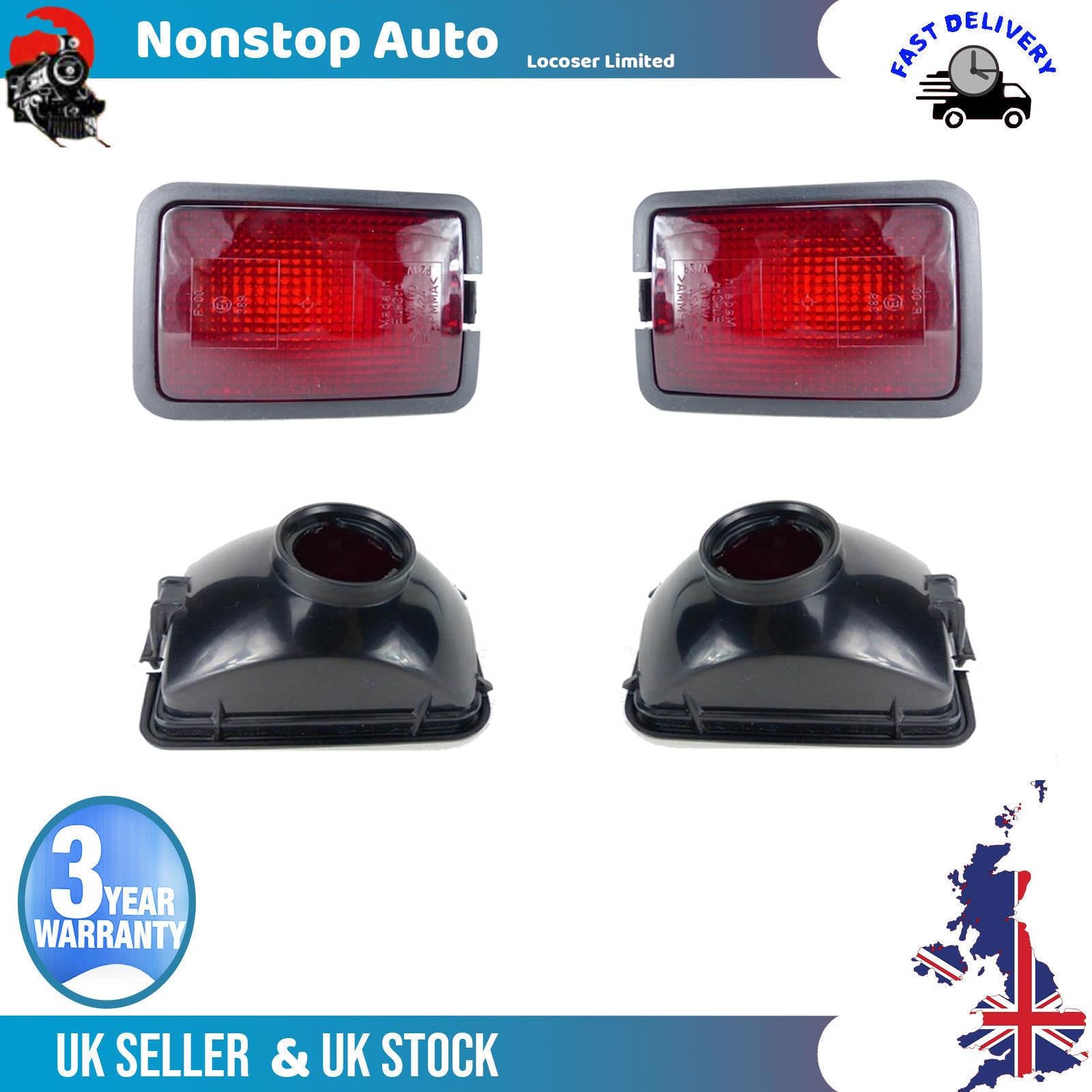 2X Fog Light Lamp Rear Left and Right Side Fits VW Transporter T4  7D0945729