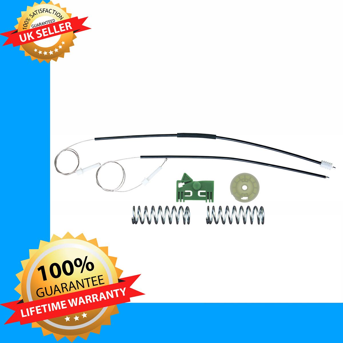 Fits PEUGEOT 306 Coupe window regulator Repair Kit Front Left Side