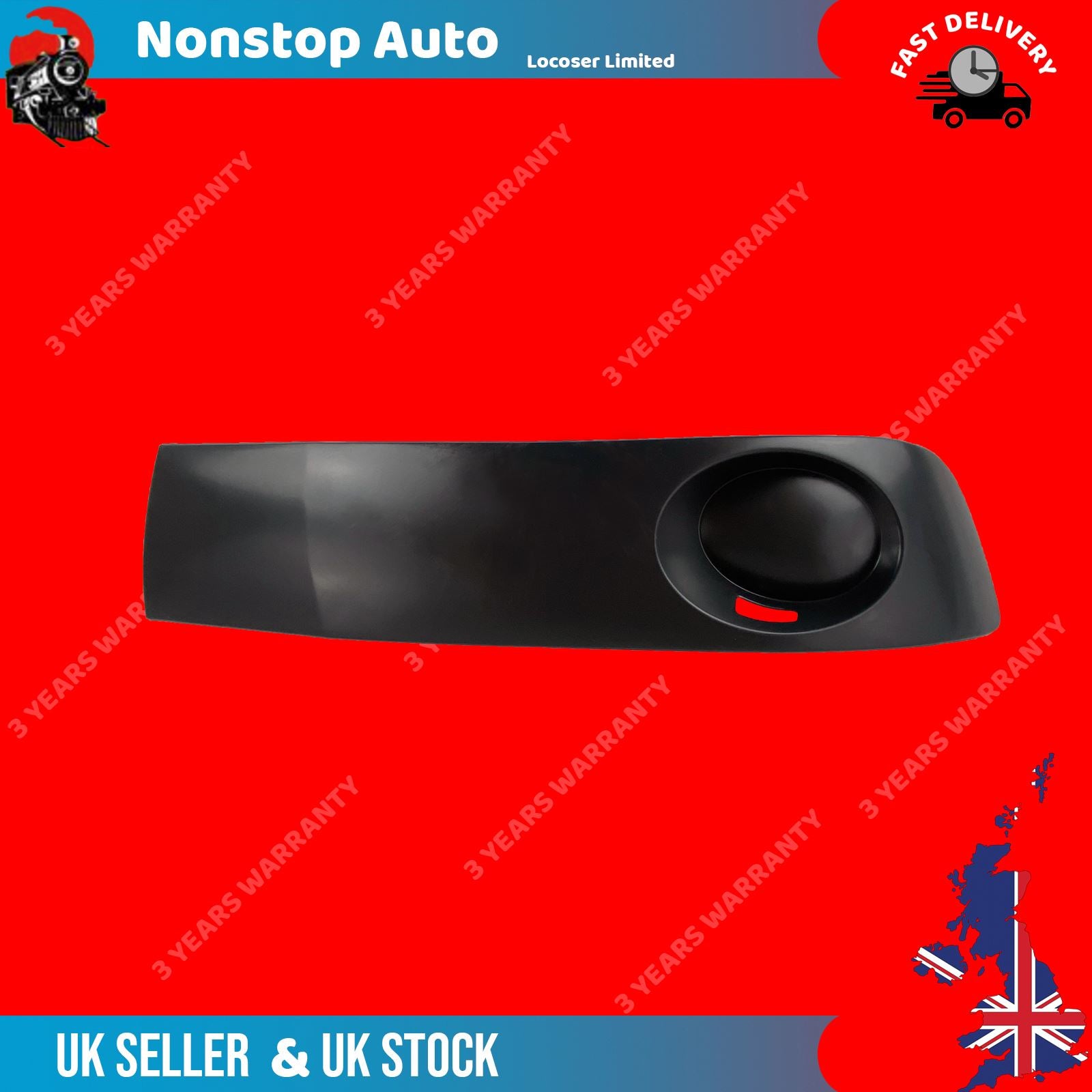 FOR VW MULTIVAN CARAVELLE  front bumper GRILL TRIM BOTTOM PAINTABLE R 7E5807490