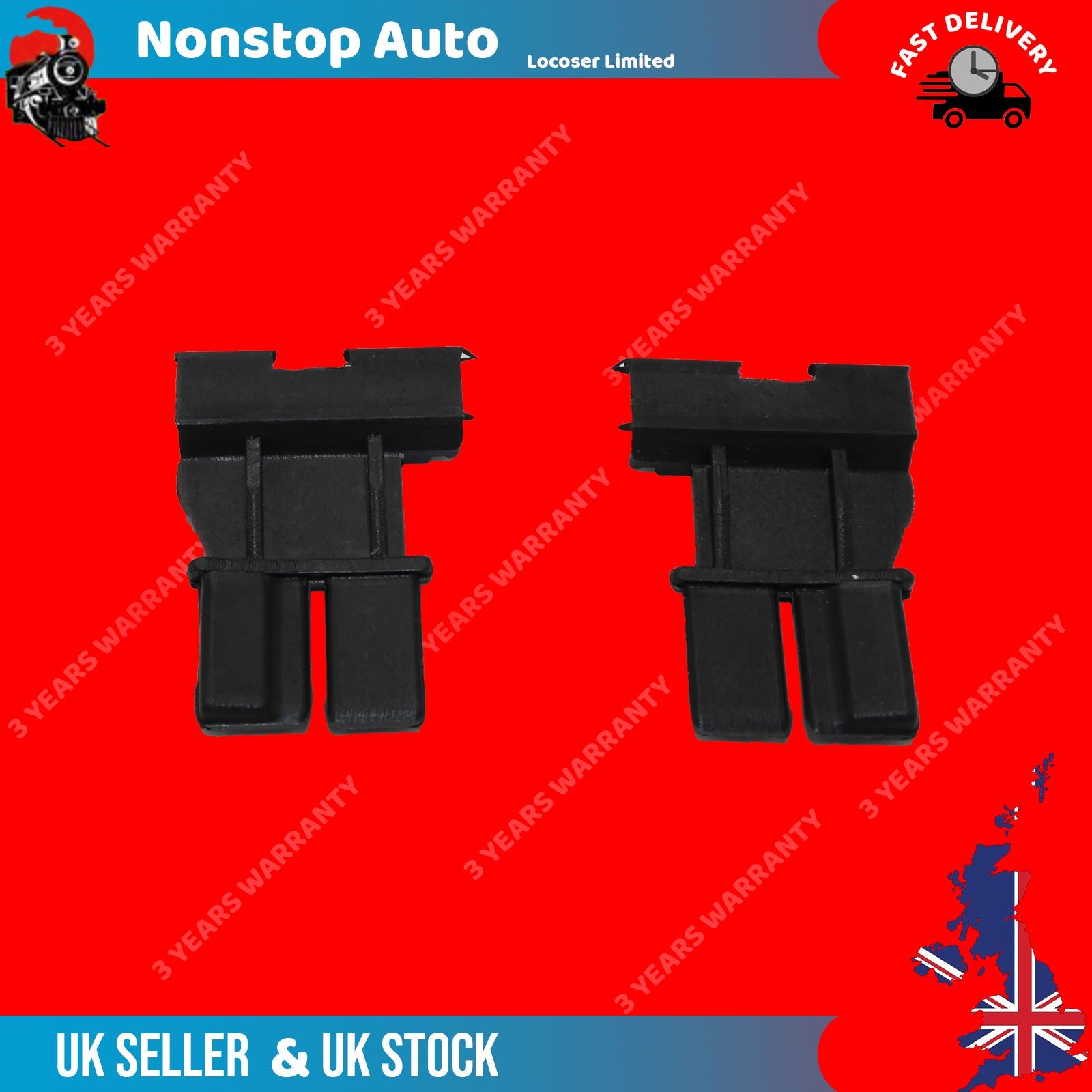 2X Sunroof Sunshade Slider Clips Curtain Slide Block Fits VW Touareg Audi Q7