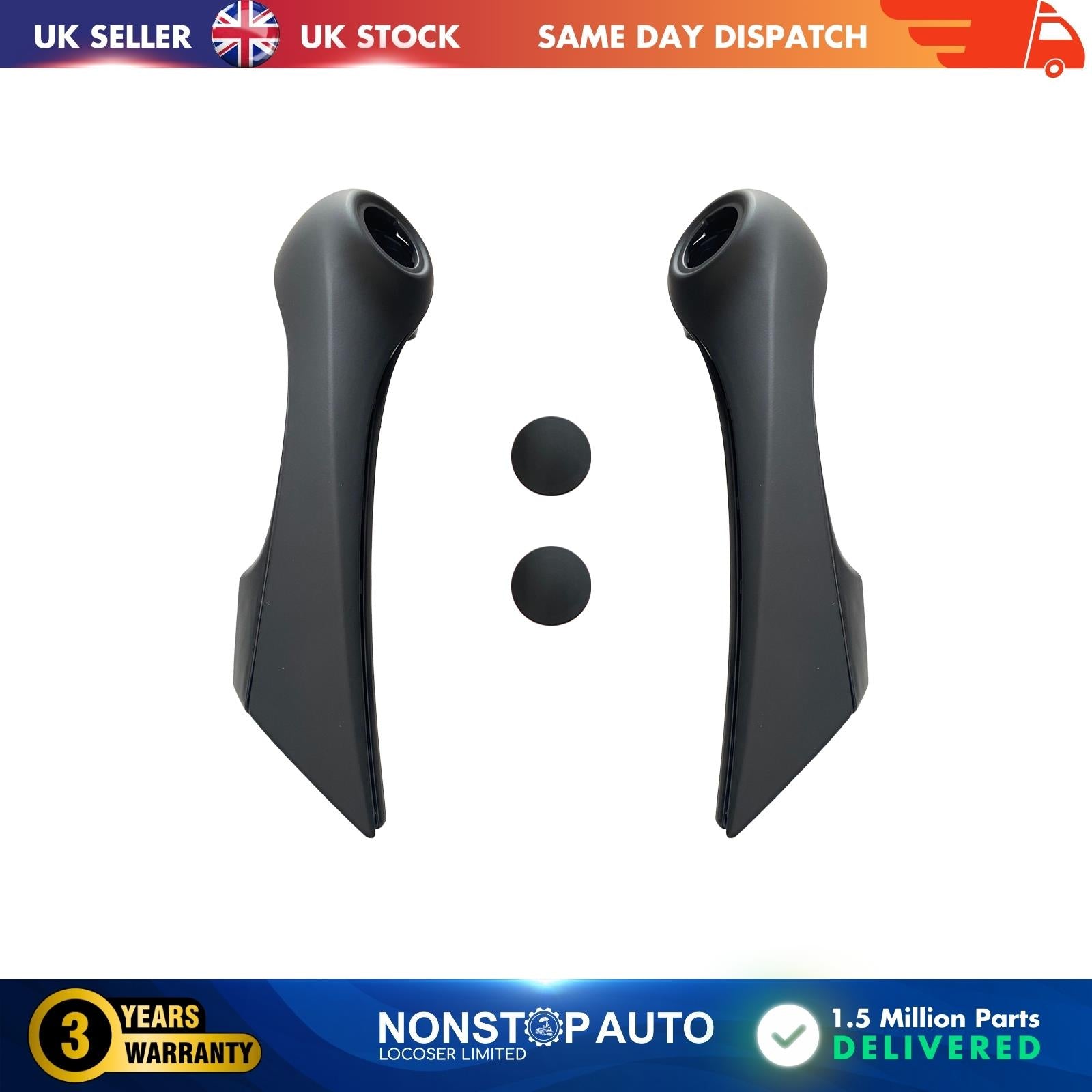 Door Console Armrest Black / left & right FOR RENAULT MEGANE MK2