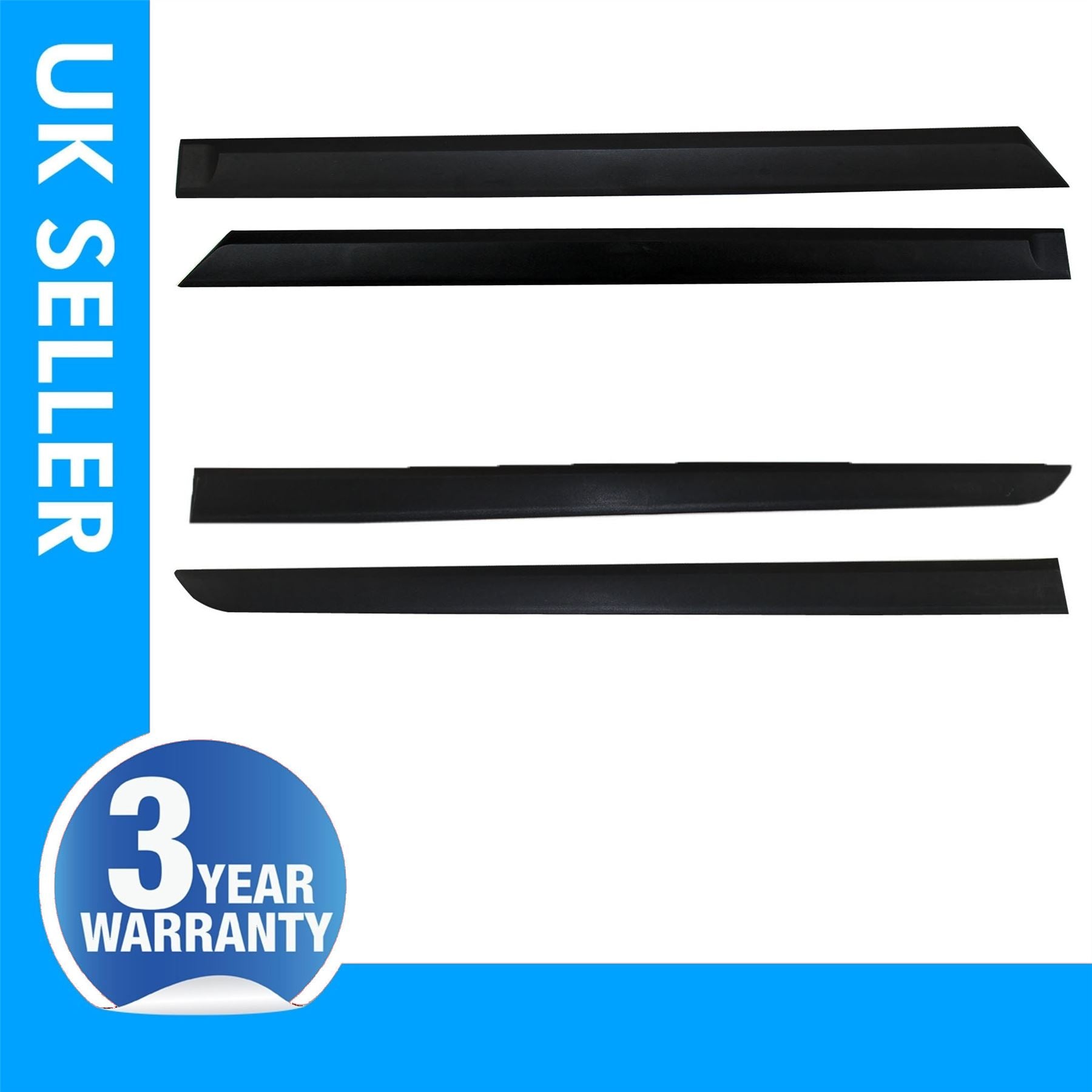 4 X Door Moulding Panel Strap Front & Rear Side Vauxhall Opel Astra H 5172407