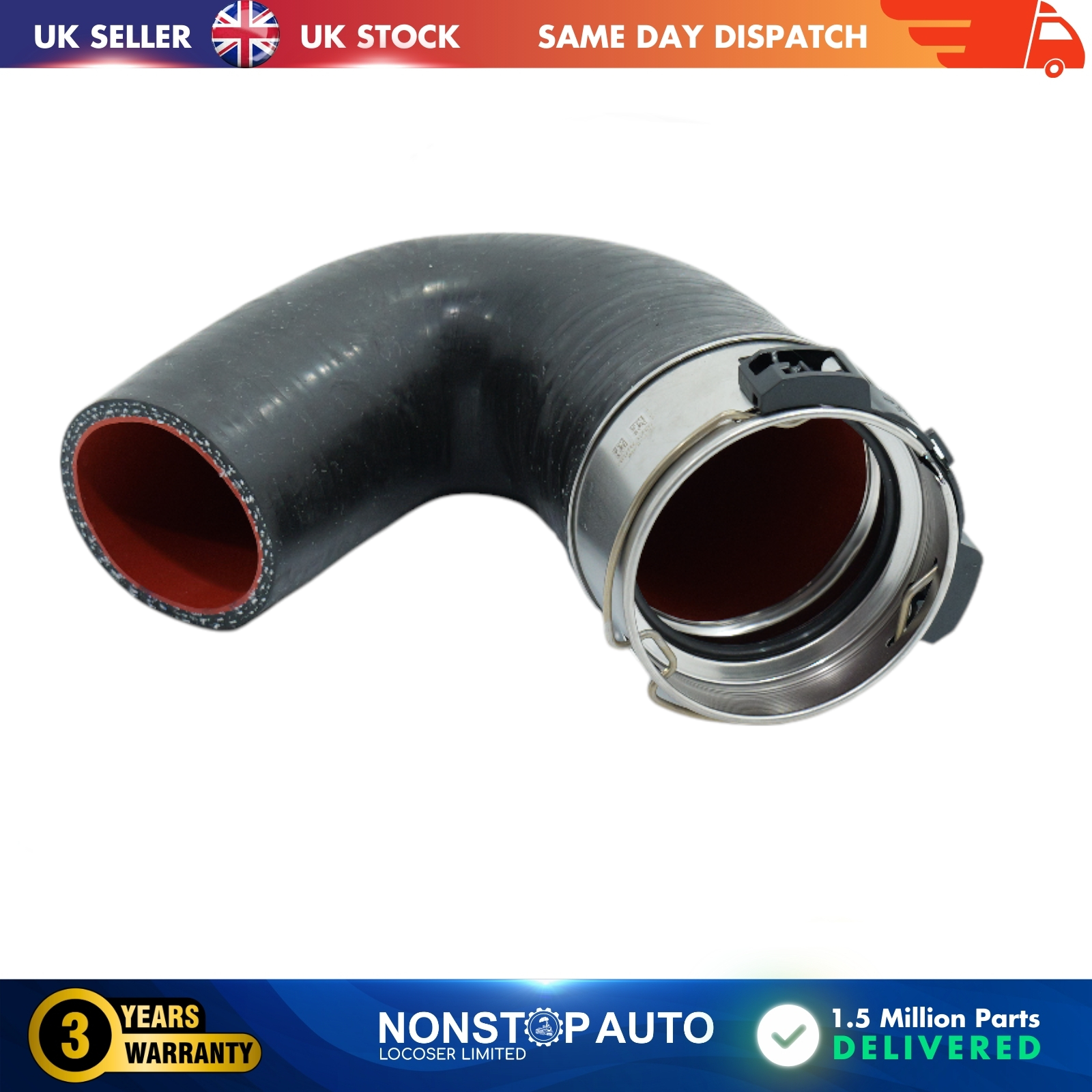 INTERCOOLER TURBO HOSE SILICONE FOR RENAULT MASTER III VAUXHALL MOVANO B NISSAN INTERSTAR NV400 1446000Q3J
