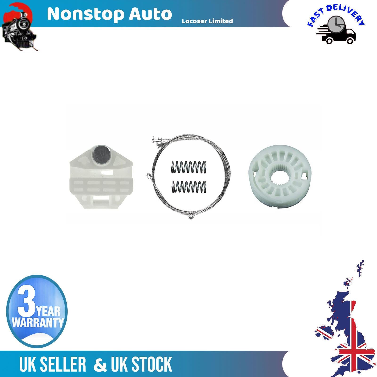 Fits VAUXHALL OPEL Astra G Window Regulator Repair Kit Rear Right Side 5140016