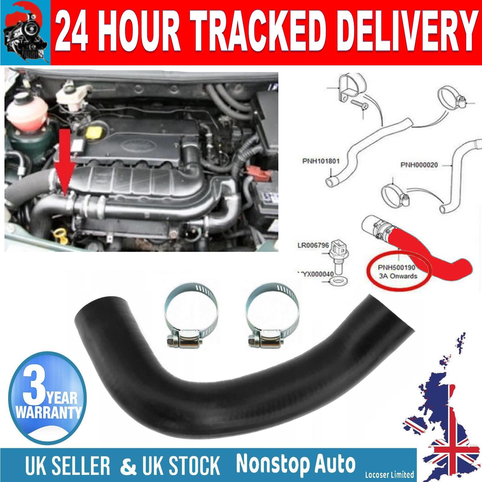 TURBO INTERCOOLER HOSE PIPE FOR LAND ROVER FREELANDER I 2.0 TD4 PNH500190