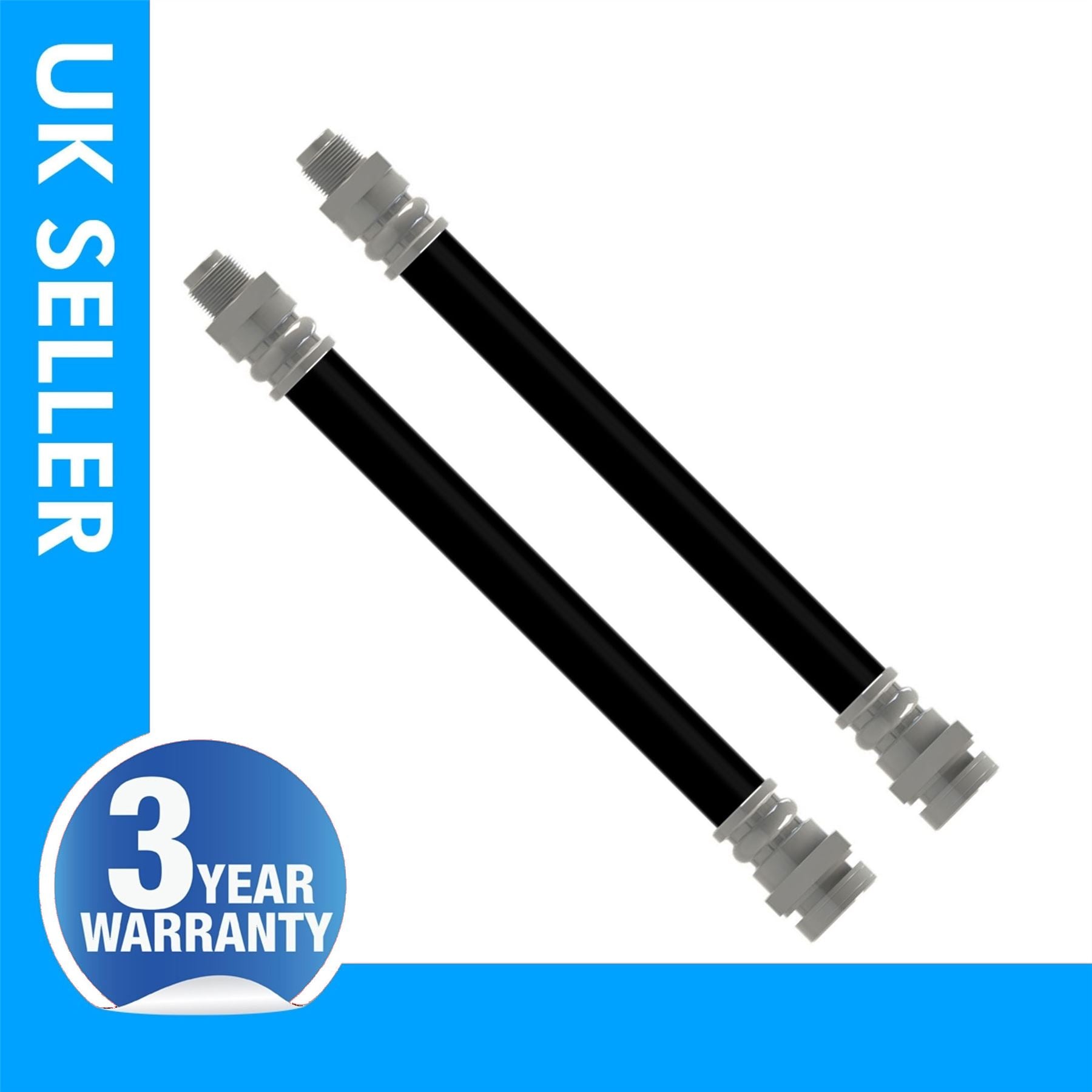2X Front Hydraulic brake hose Pipe  For HYUNDAI H-1/Stareks H-100 Porter