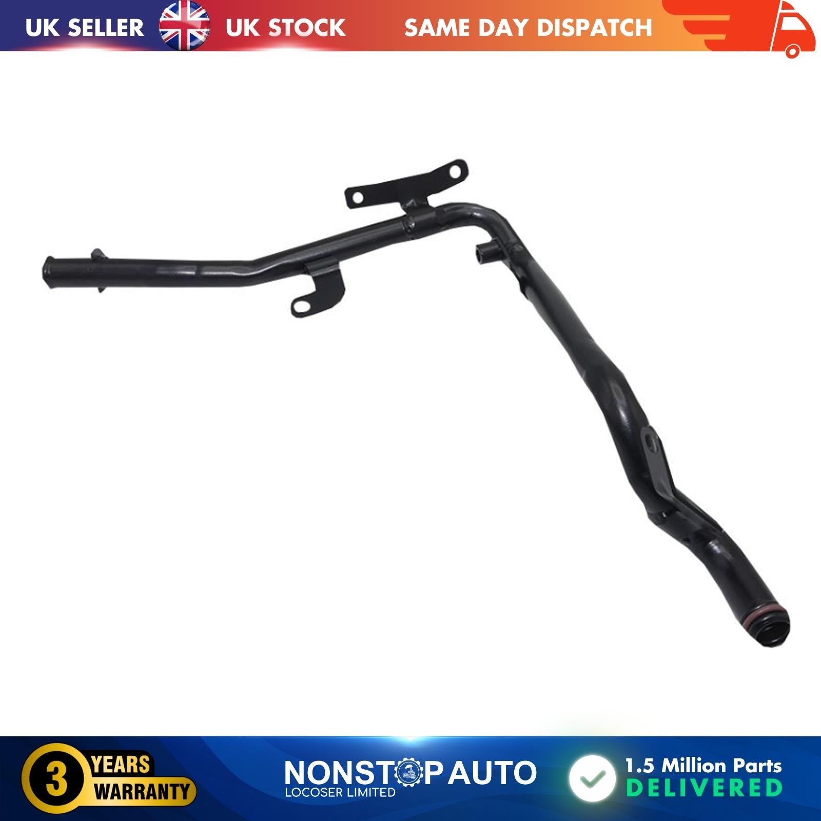 Thermostat Water Hose Pipe For Vauxhall Corsa C Combo Meriva Tigra 1.3 CDTi 93187897