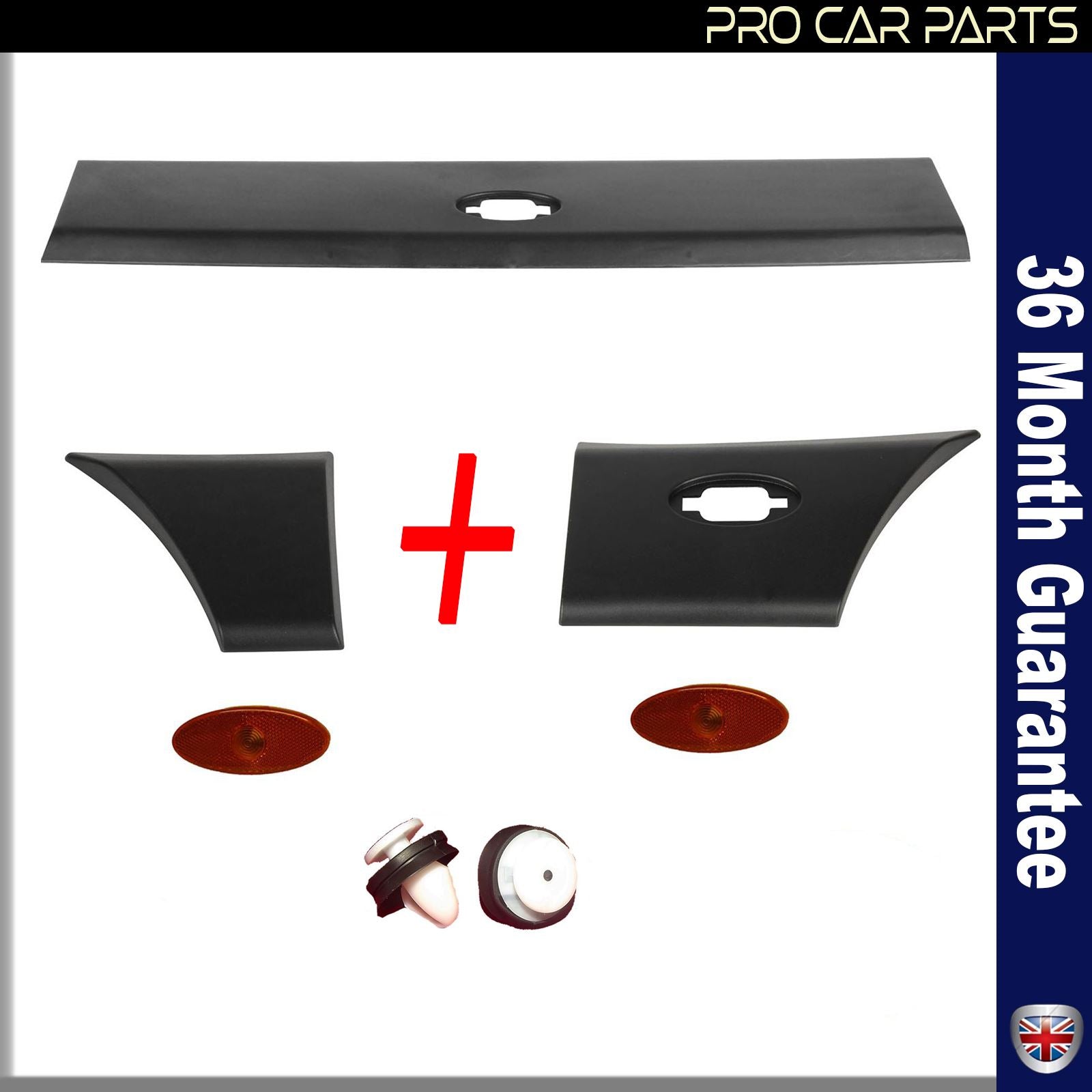 DOOR MOULDING STRIP PANEL INDICATOR LENS REAR RIGHT FITS VAUXHALL Movano