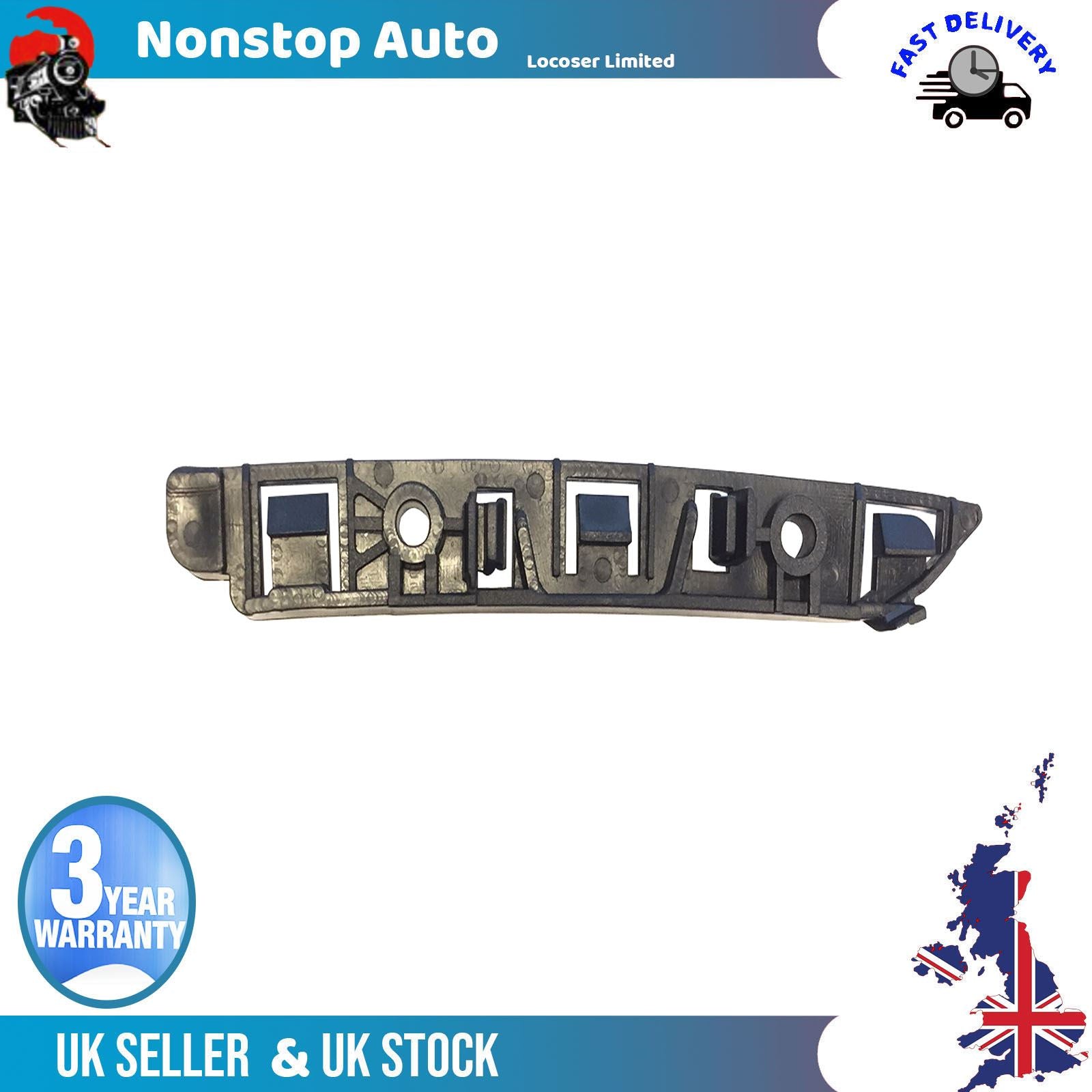 Front Bumper Bracket Holder Top Right Side Fits FIAT Tipo Tipo Cross 52082387