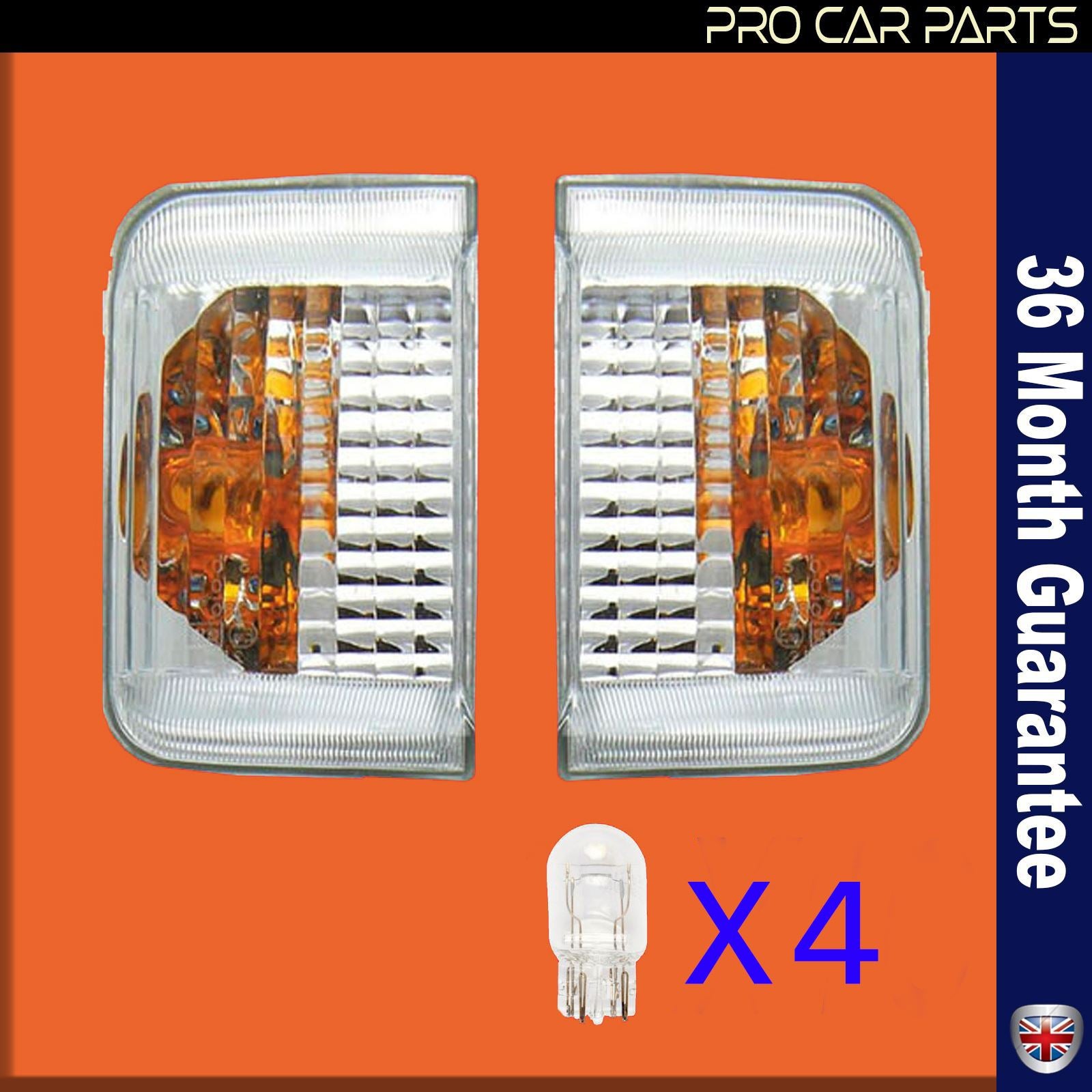 Door Wing Mirror Side Indicator Light Lens Left Right Side For PEUGEOT Boxer