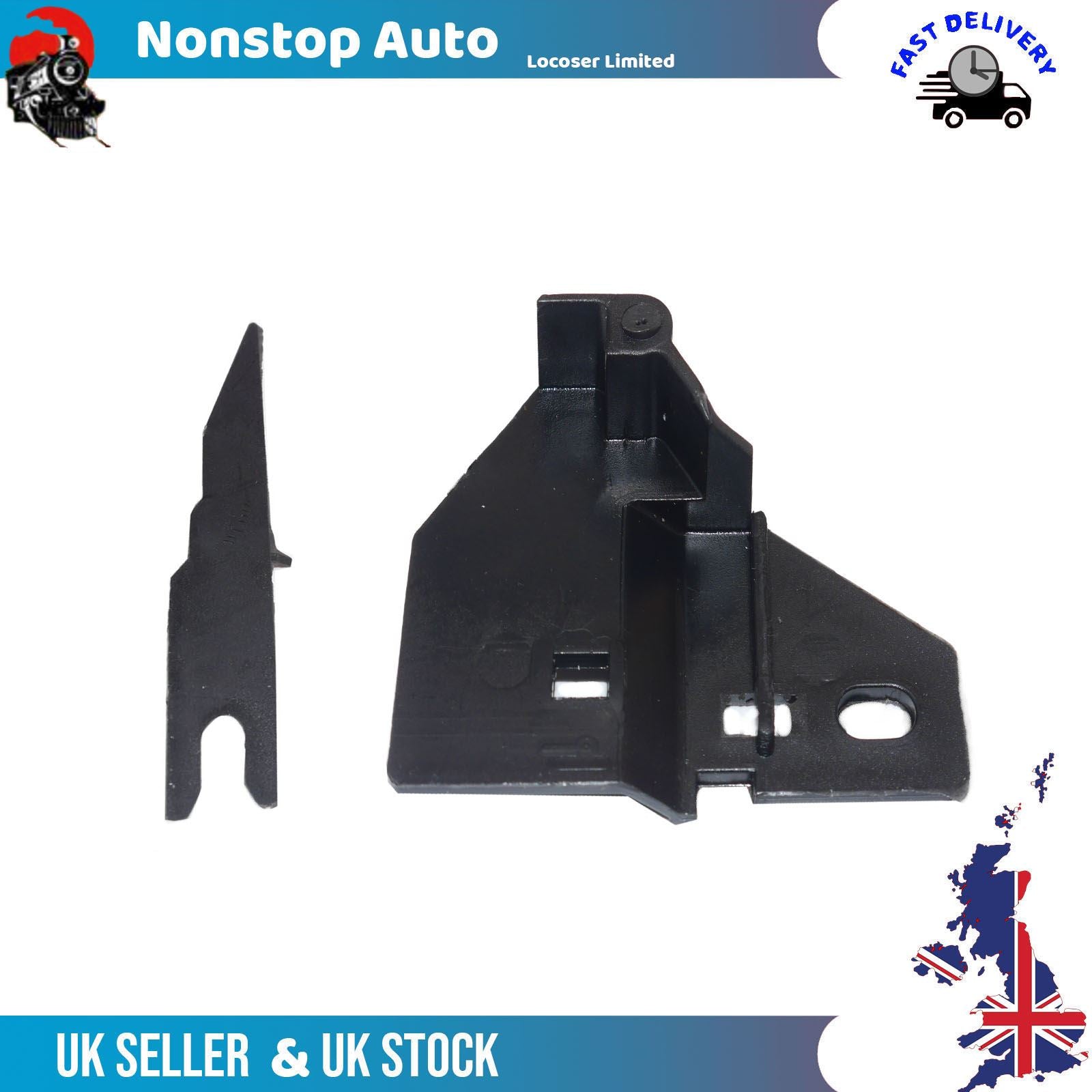 Headlight Repair Kit Bracket Mount Clips Right Side Fits Renault Clio Mk4