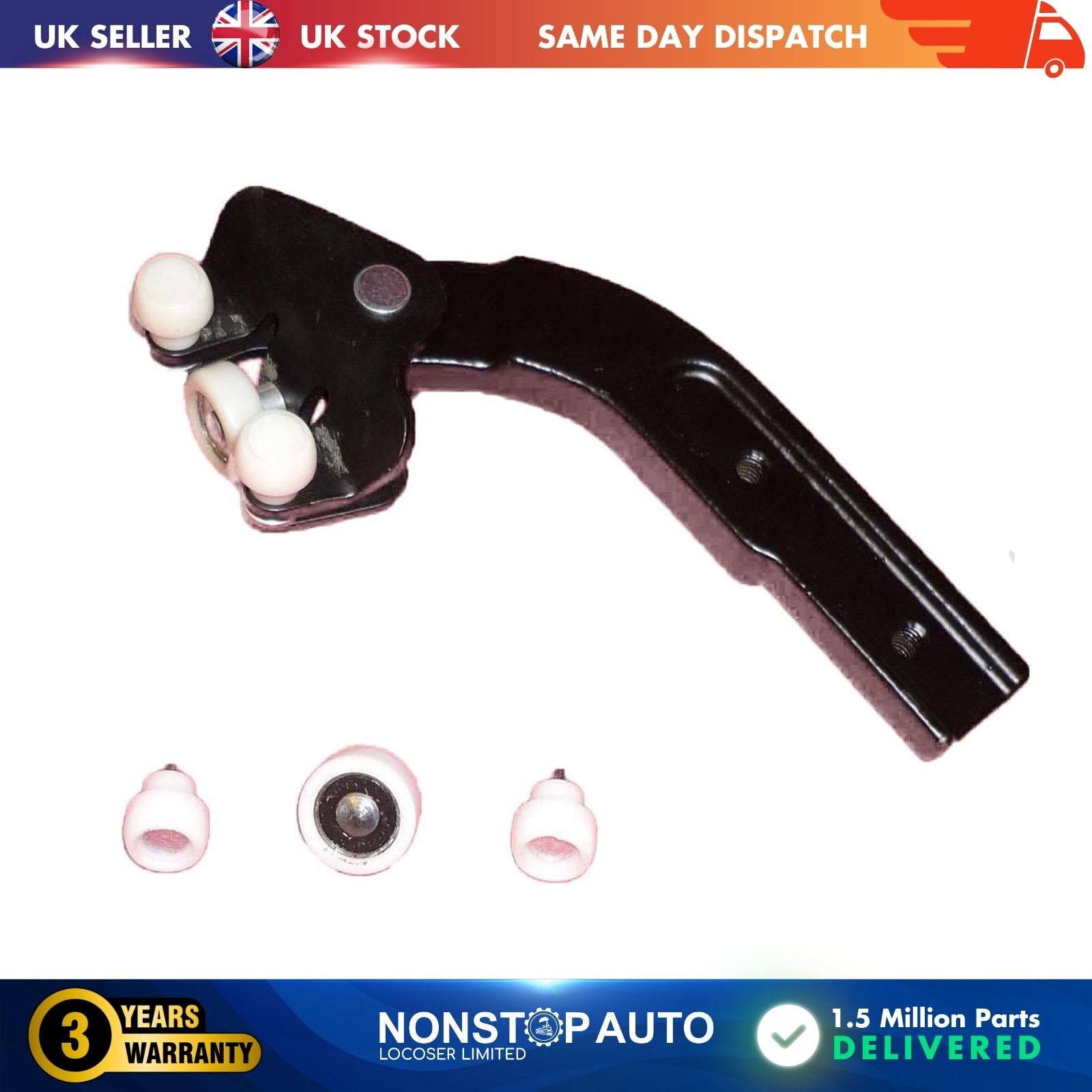 Sliding Door Roller Guide Hinge Bottom Middle Top Right Fits MERCEDES Vito Viano
