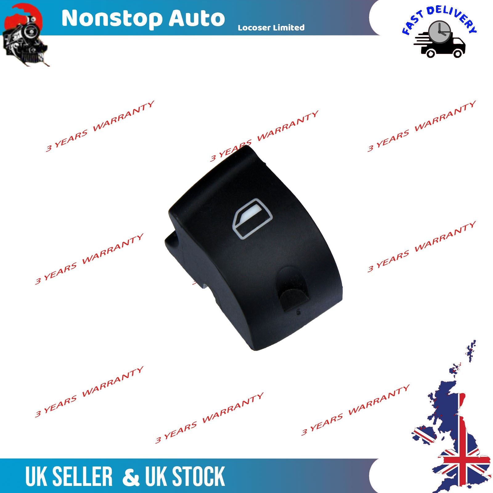 POWER WINDOW SWITCH CONTROL RIGHT FITS AUDI A3 A6 Q7 4FD 959 855 4F0 959 855