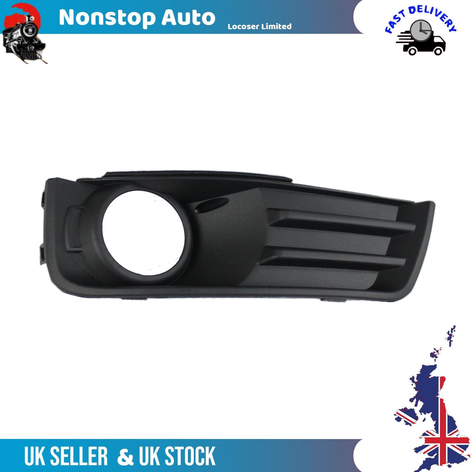 FITS FORD FOCUS C MAX  FRONT BUMPER GRILL Fog Light RIGHT SIDE 3M51R19952AD