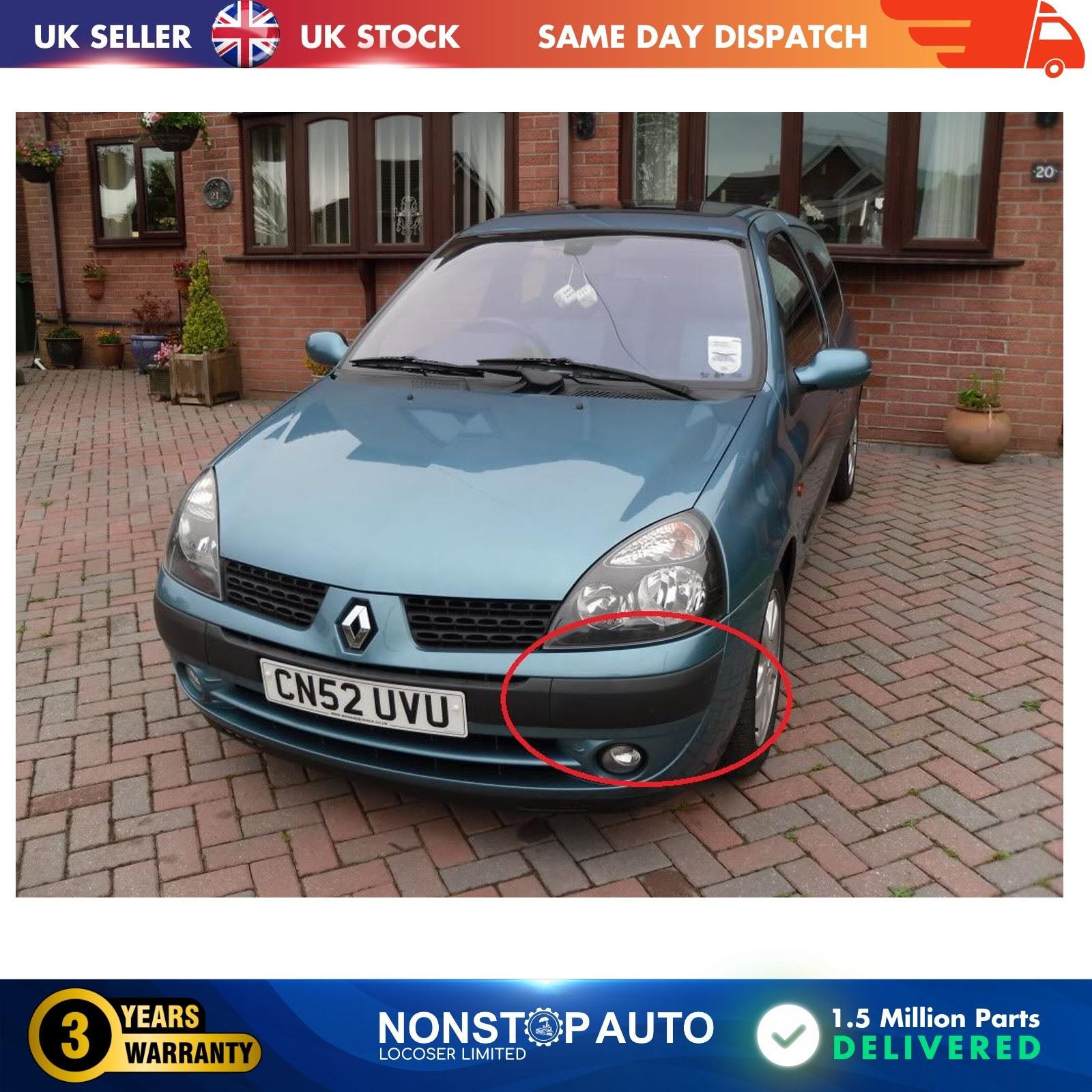 Bumper Corner Strap / Front Left For Renault Clio