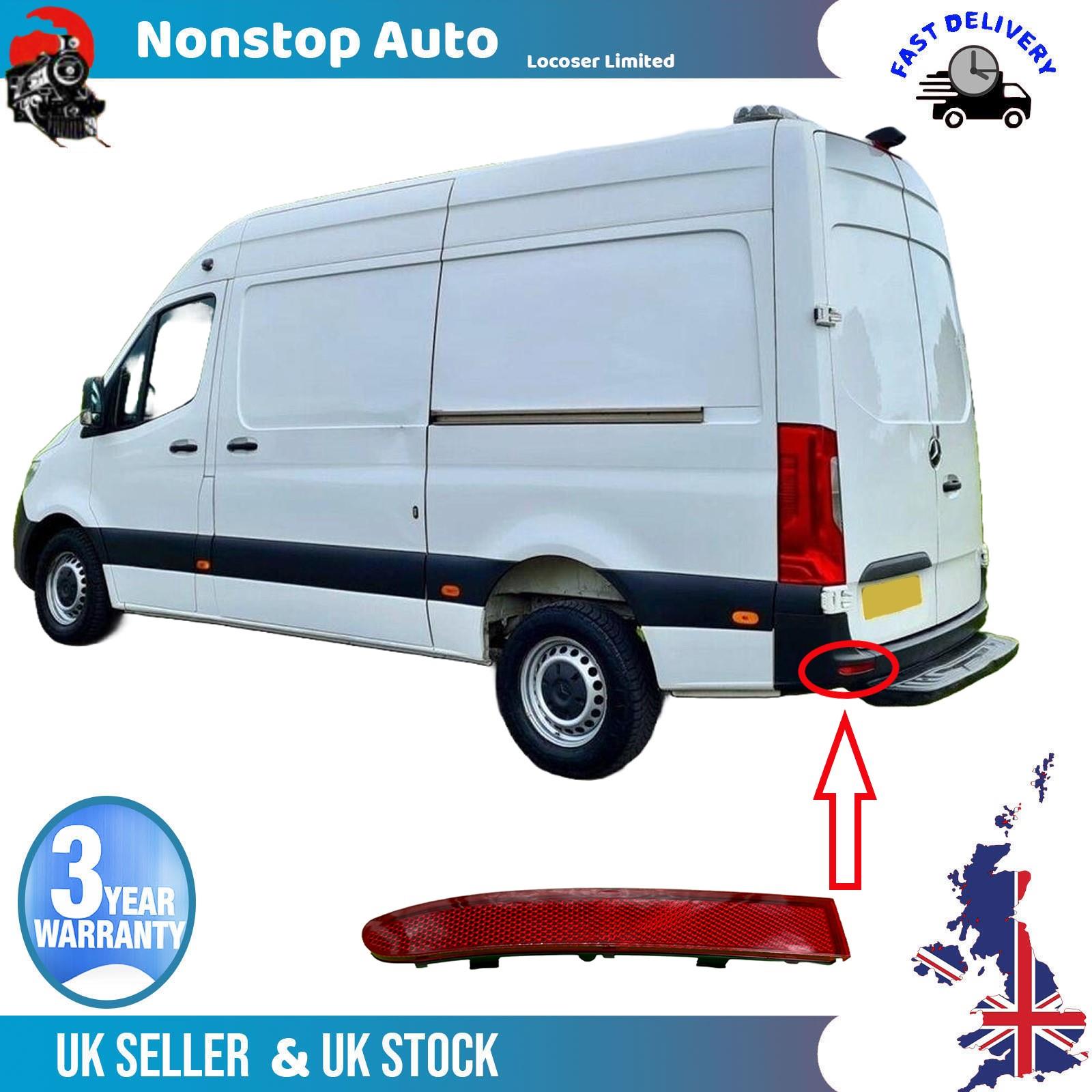 Rear Bumper Reflector Lens Left For MERCEDES Sprinter 3-t 3,5-t 4-t 5-t A9108204800