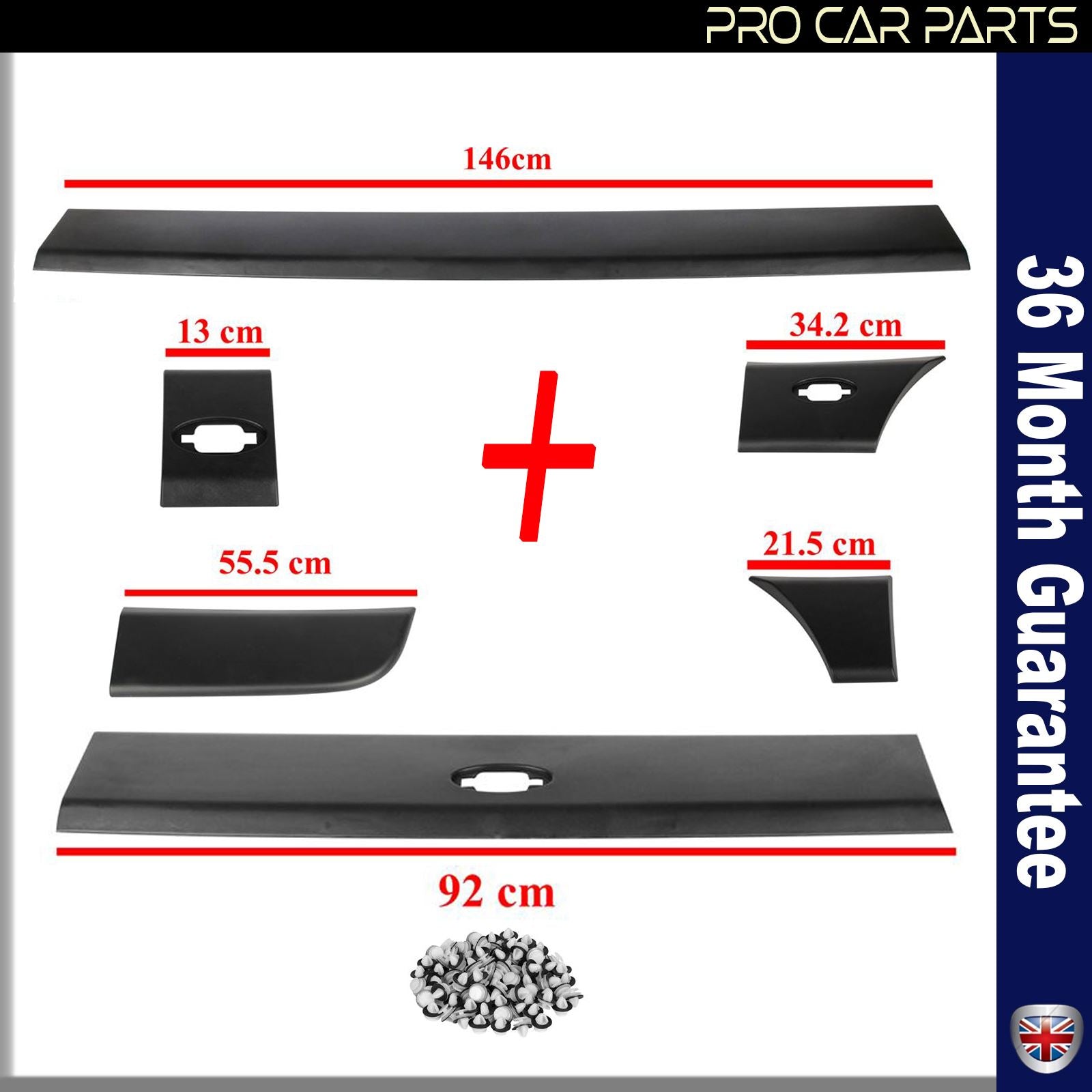 DOOR TRIM MOULDING STRIP RIGHT SIDE FOR NISSAN NV400 768F30007R