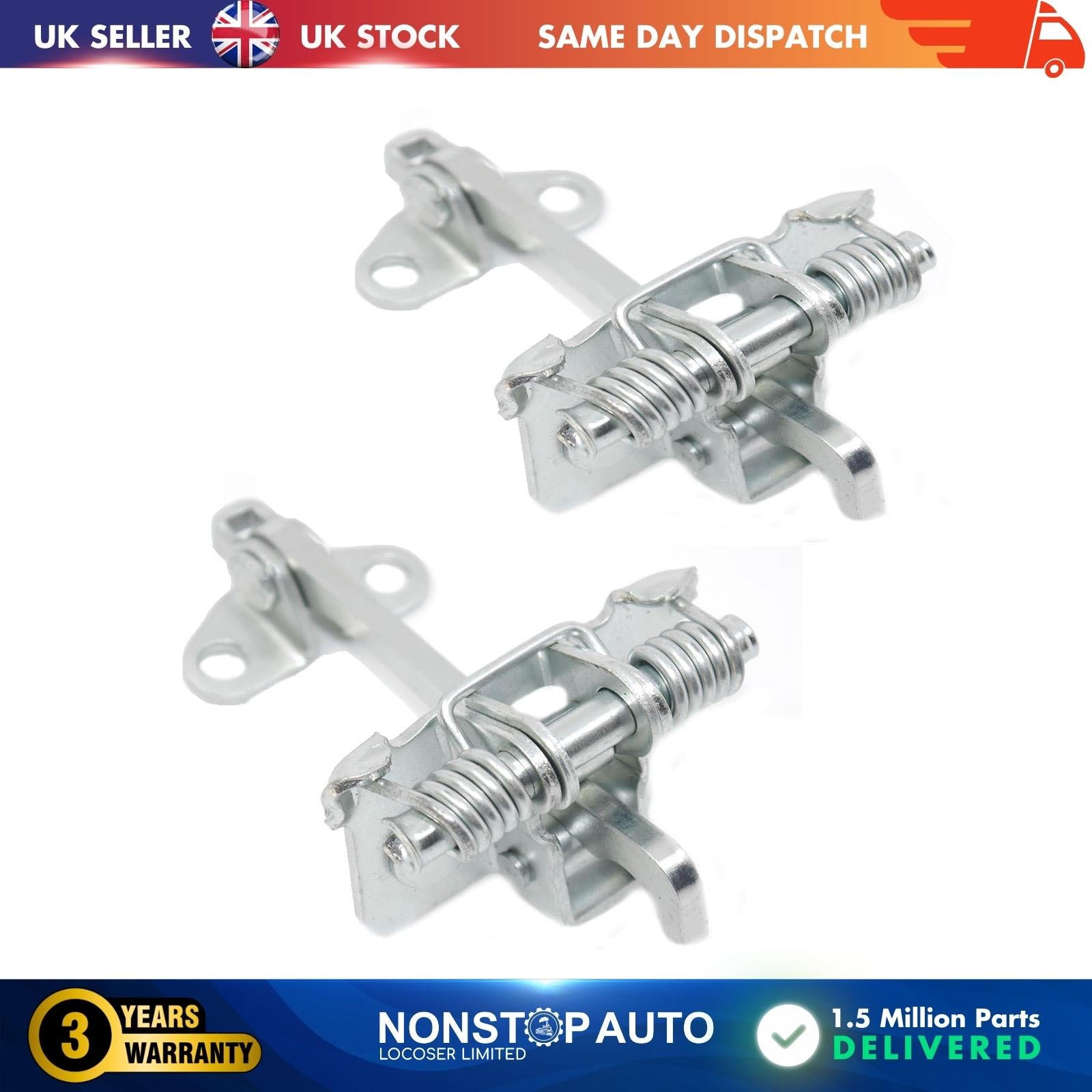 2 X Front Door Hinge Stop Check Strap Limitery Right and Left Side Fits CITROEN Xsara Picasso 9181E6
