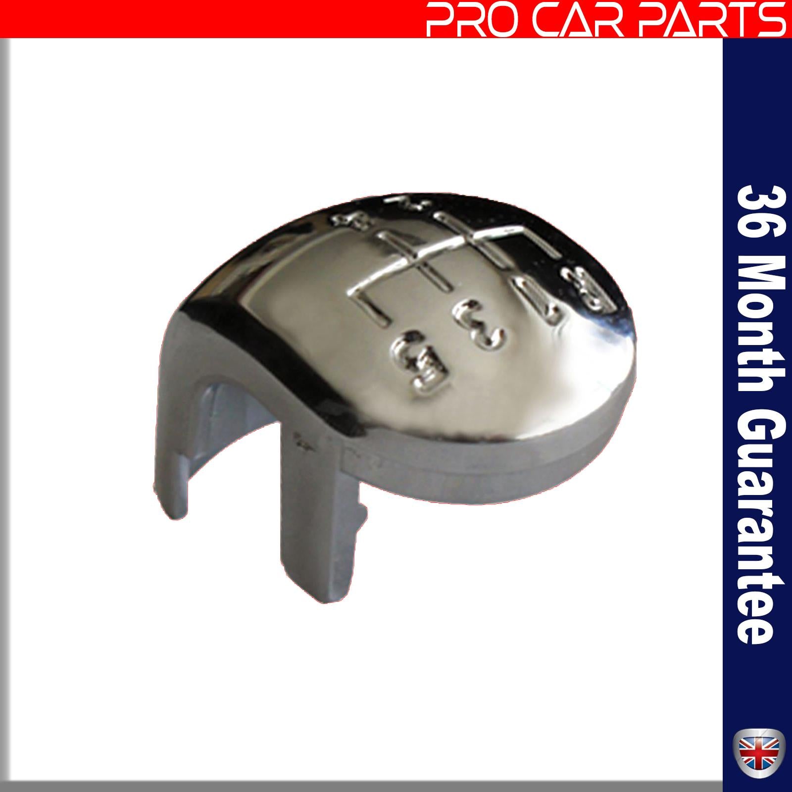 Gear Knob Badge 5 Speed Chrome Silver Vauxhall Opel Vectra C 5738918