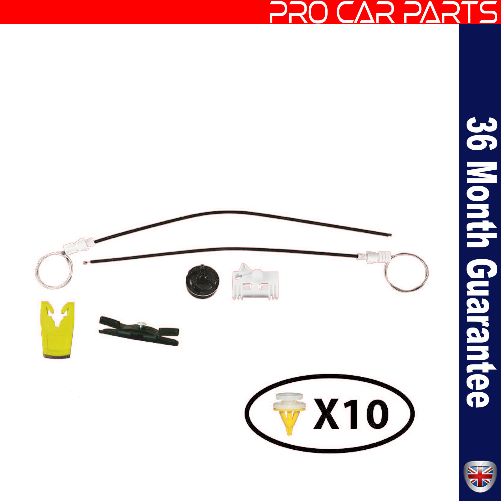 RENAULT CLIO II COUPE WINDOW REGULATOR REPAIR KIT FRONT LEFT HAND SIDE