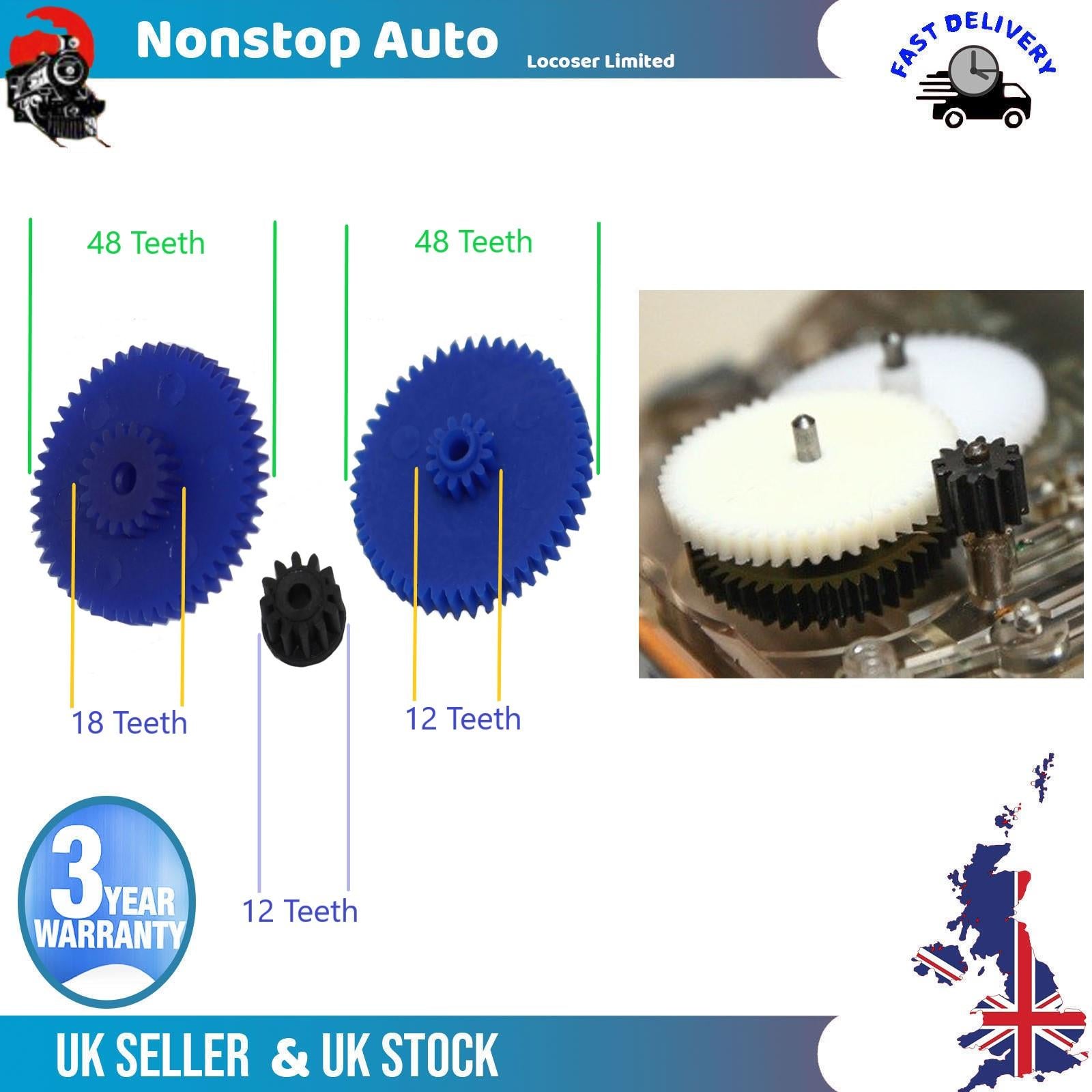 Speedometer Odometer Repair Gears For AUDI 5000