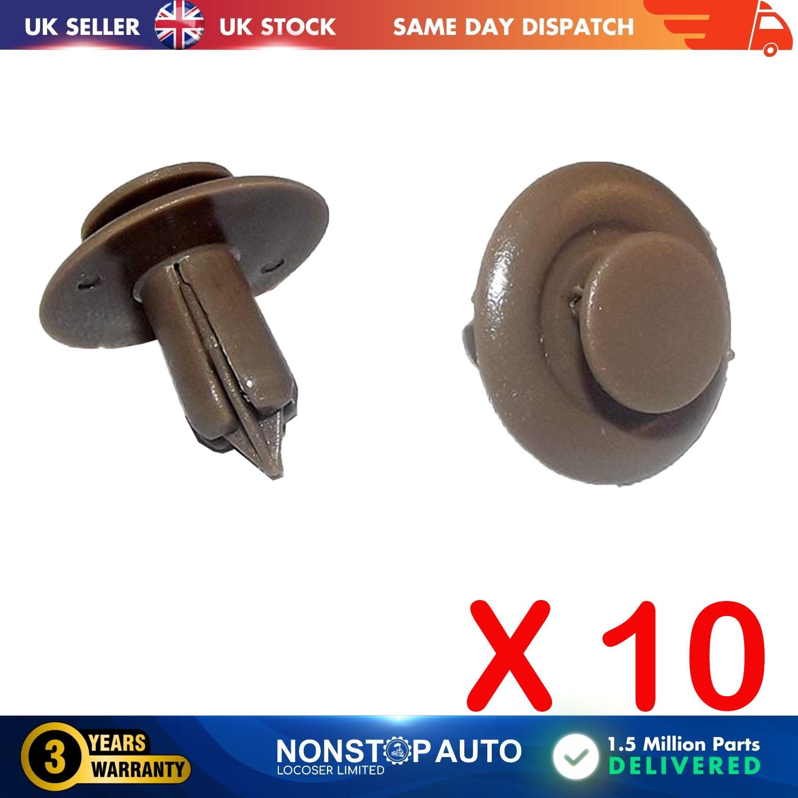 10 X For MAZDA MUSTANG Maletero Arranque Revestimiento Recortar Clips Del Panel GJ2168885B25, 54310D12-AAA