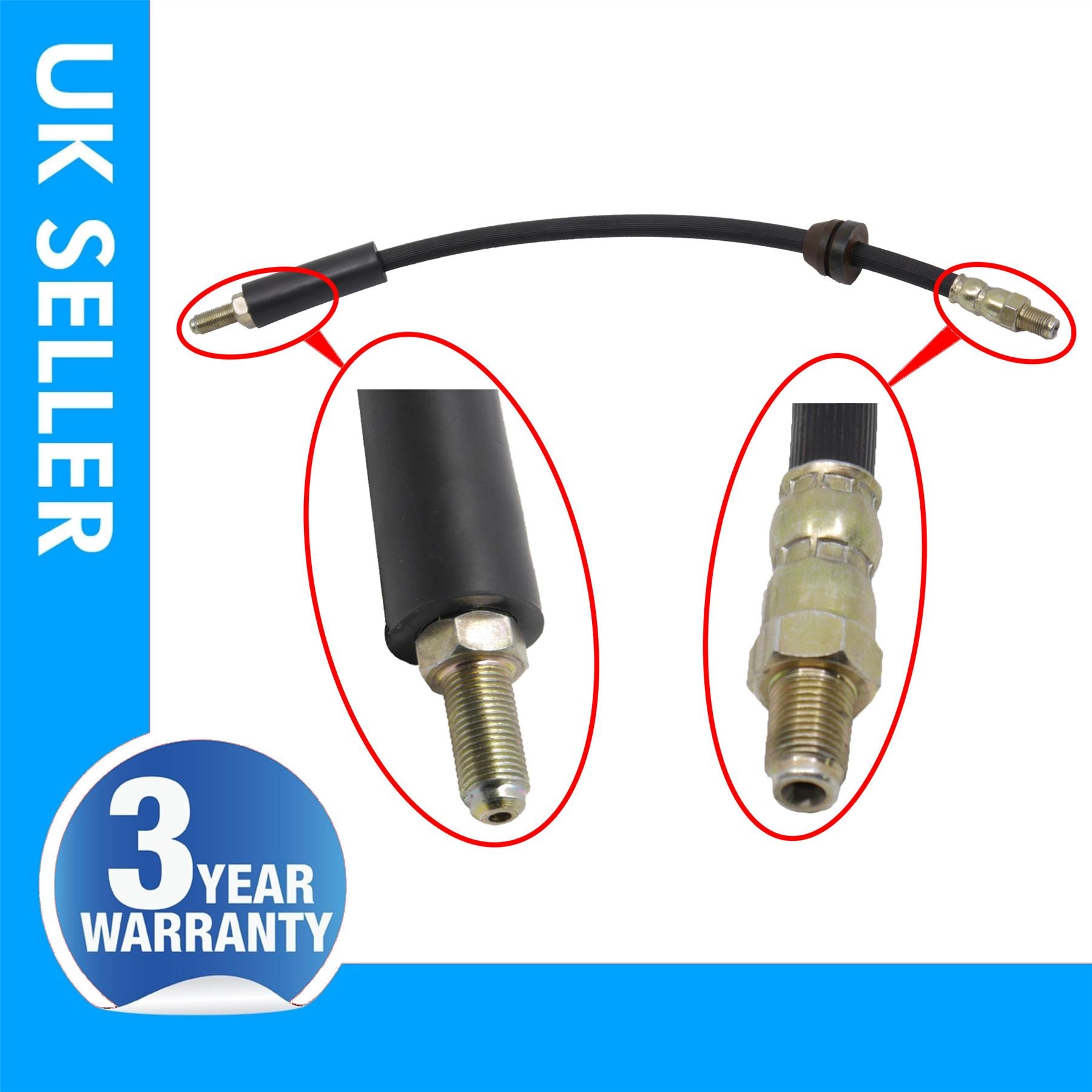 Front Brake Hose Pipe For FORD Escort  Mk4 Orion I II 84AB2078AA