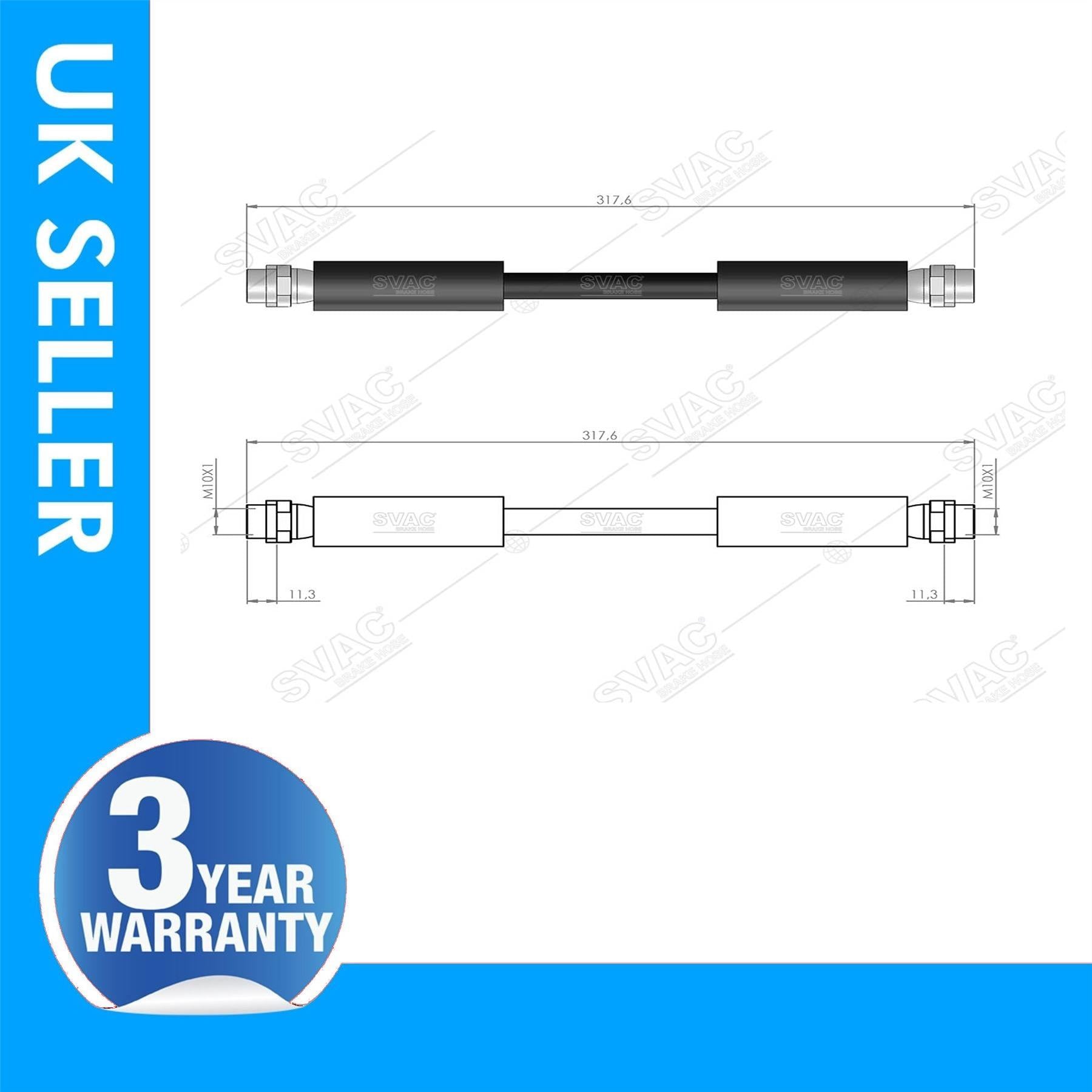 Front brake hose For VW Passat  AUDI A4 B5 A6 C5 Cabriolet B3 Coupe B3
