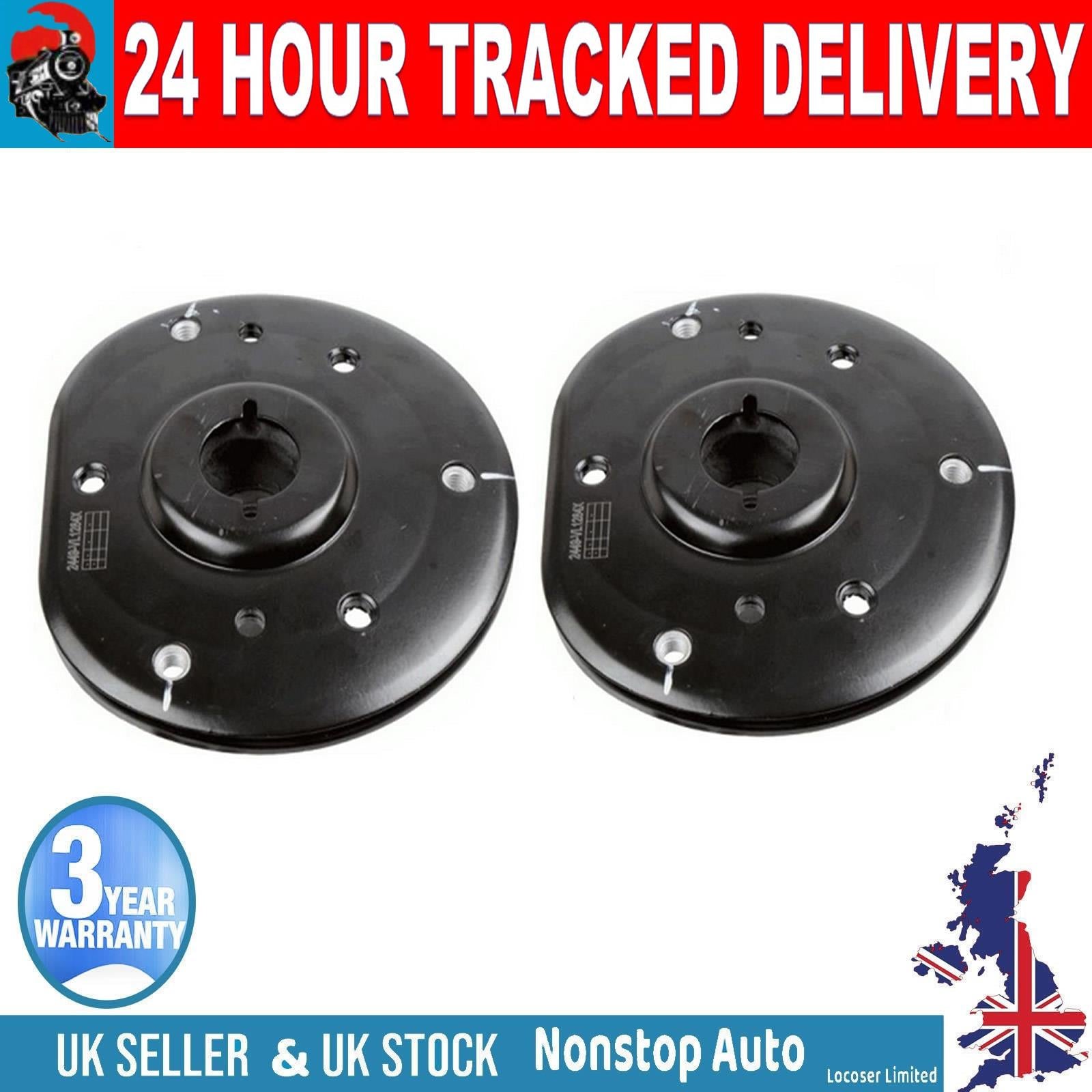 2x SUSPENSION TOP STRUT MOUNTING BEARING FRONT FITS VOLVO V60 V70 AG913K155BAA