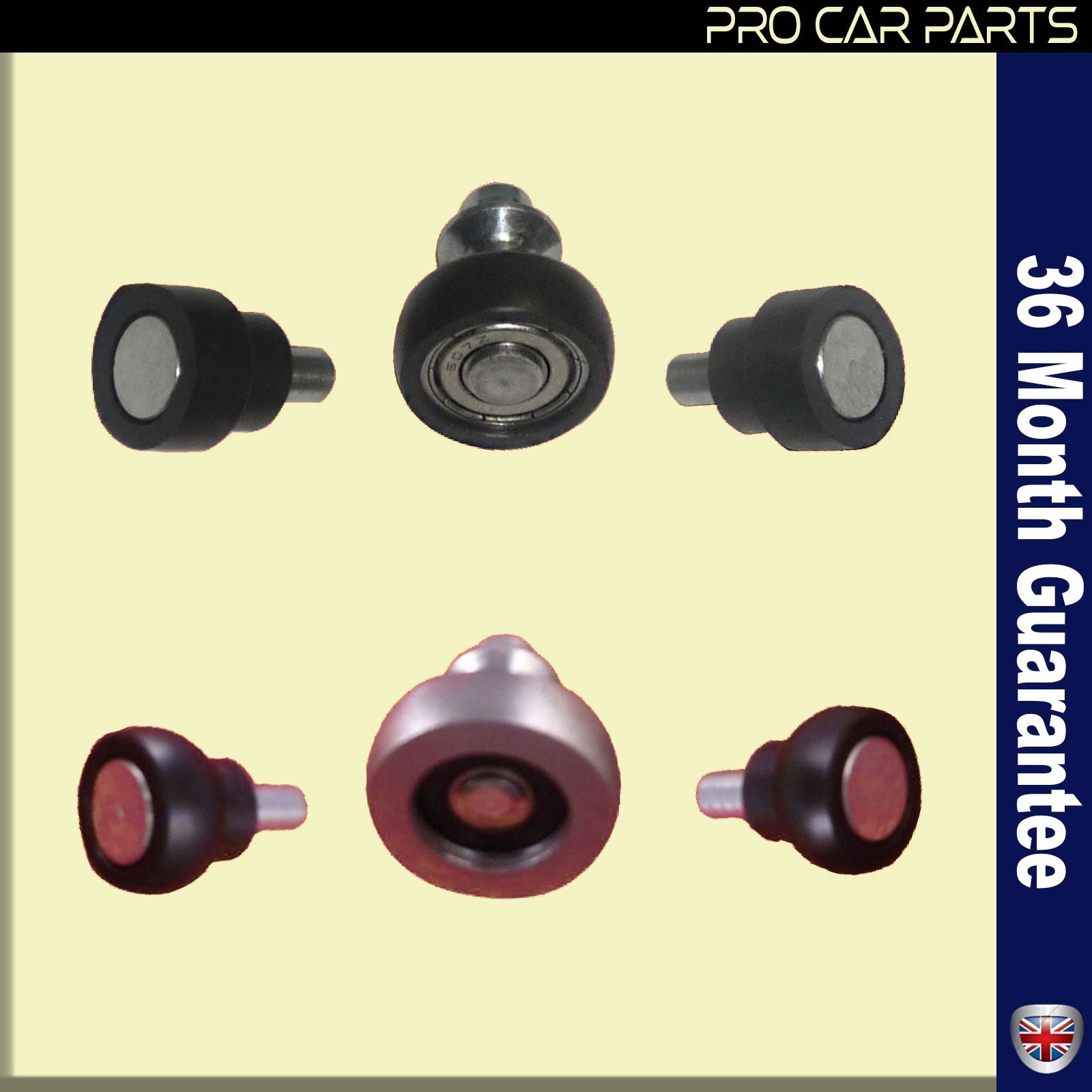 Renault  Master Sliding Door Roller Guide Hinge Bearing Bottom Middle