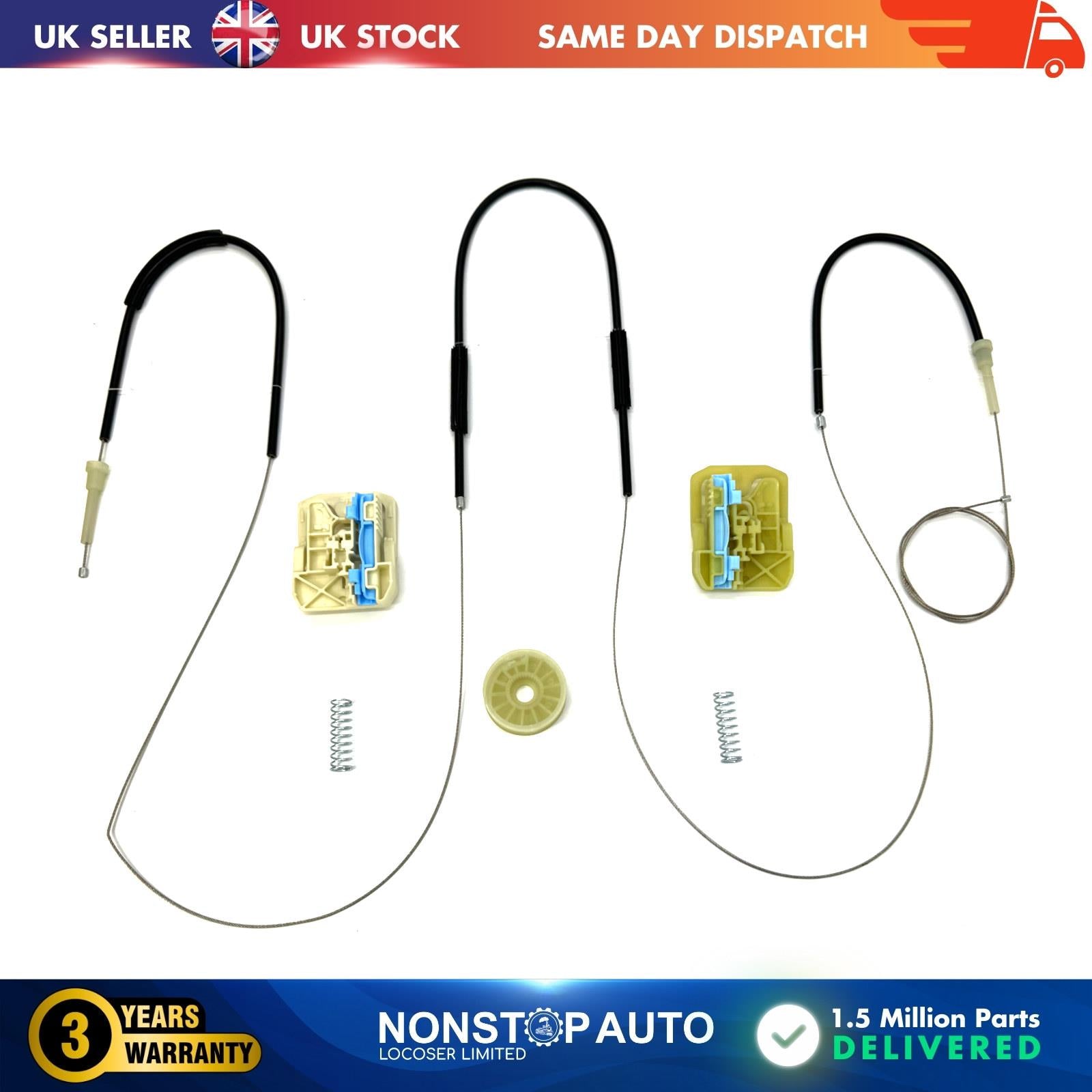 Window Regulator Repair Kit Left or Right Fits AUDI A4 B8 2007 2016 8K0837461 8K0837462