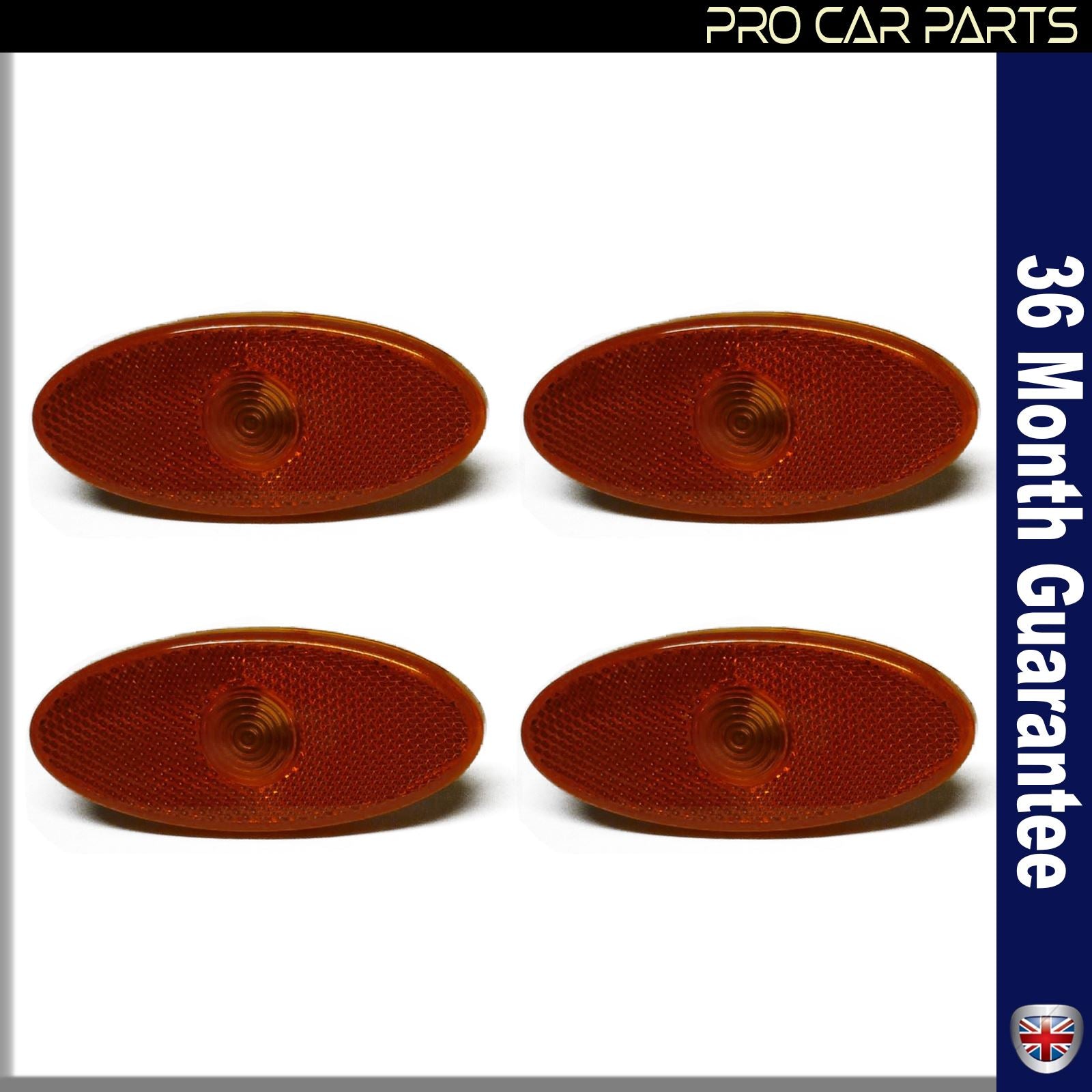4X Side Door Panel Moulding Indicator Lens Fits RENAULT Master III