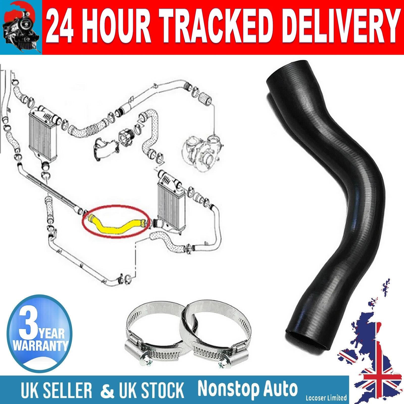 TURBO INTERCOOLER HOSE PIPE FOR AUDI A6 A8 2.7 3.0 TDI 4F0145943M