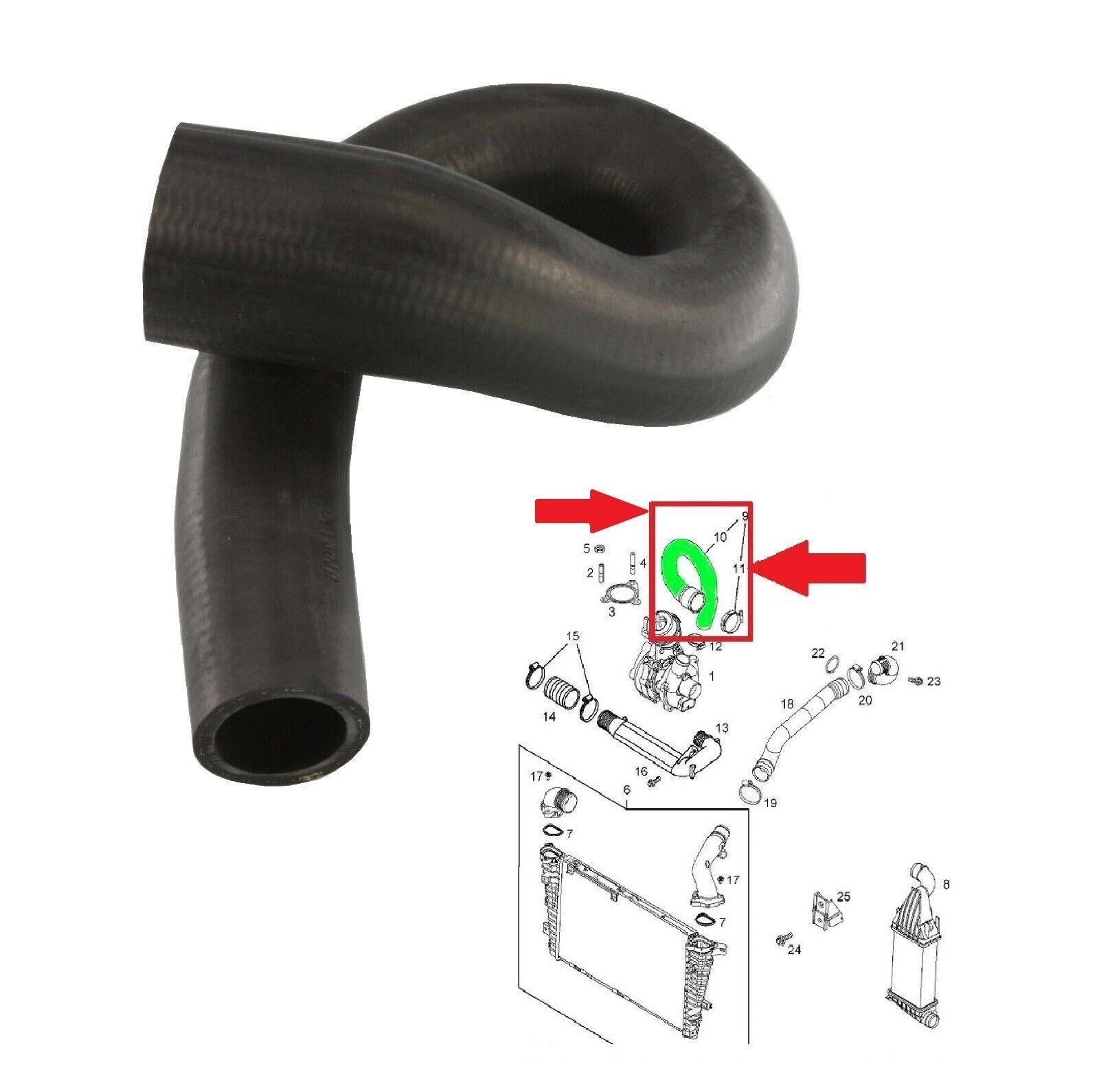 TURBO INTERCOOLER HOSE PIPE FOR OPEL VAUXHALL ASTRA H 1.3 CDTI  836176