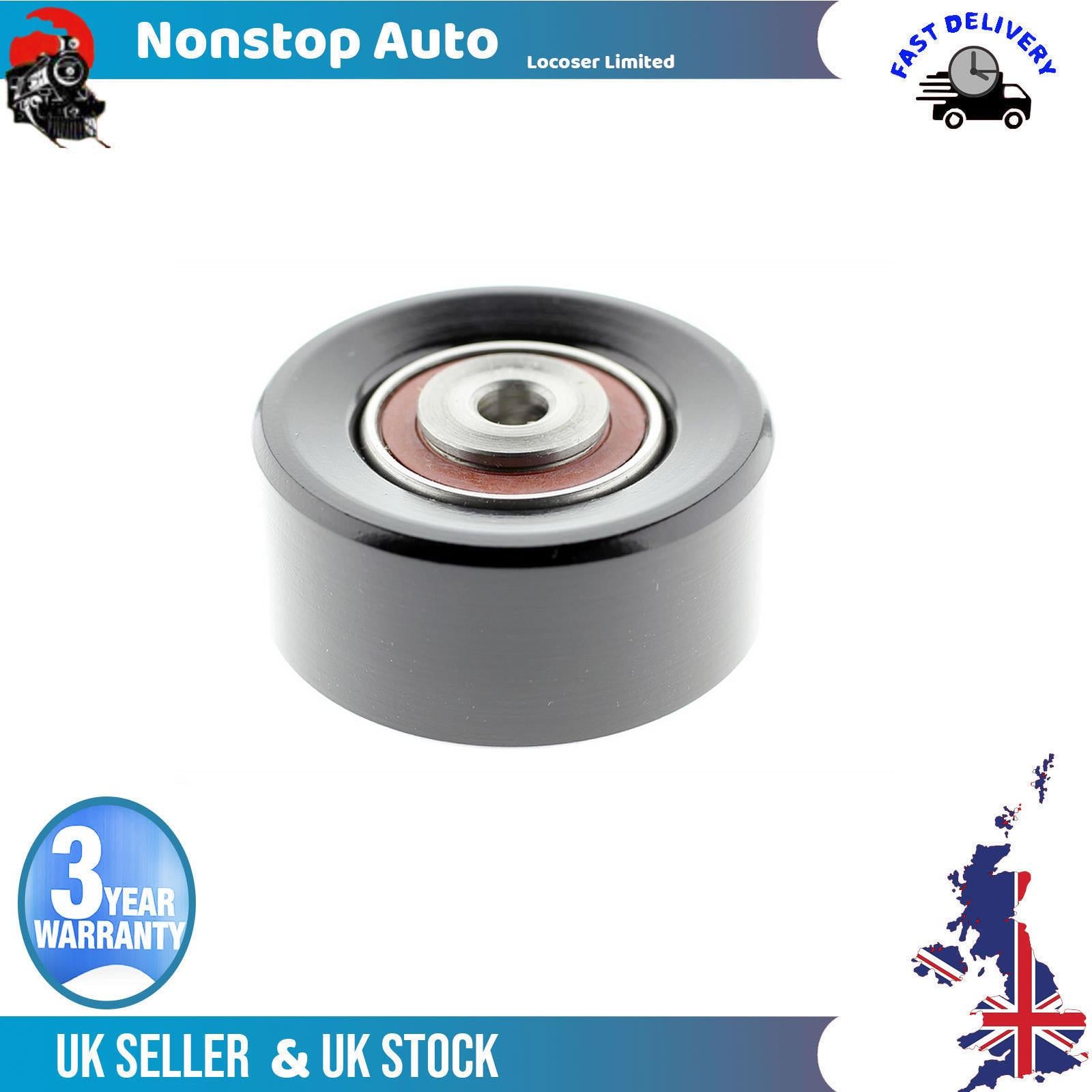 Fan Belt Tensioner Pulley - V - Ribbed Belt Idler For CITROEN Xsara  9642006780