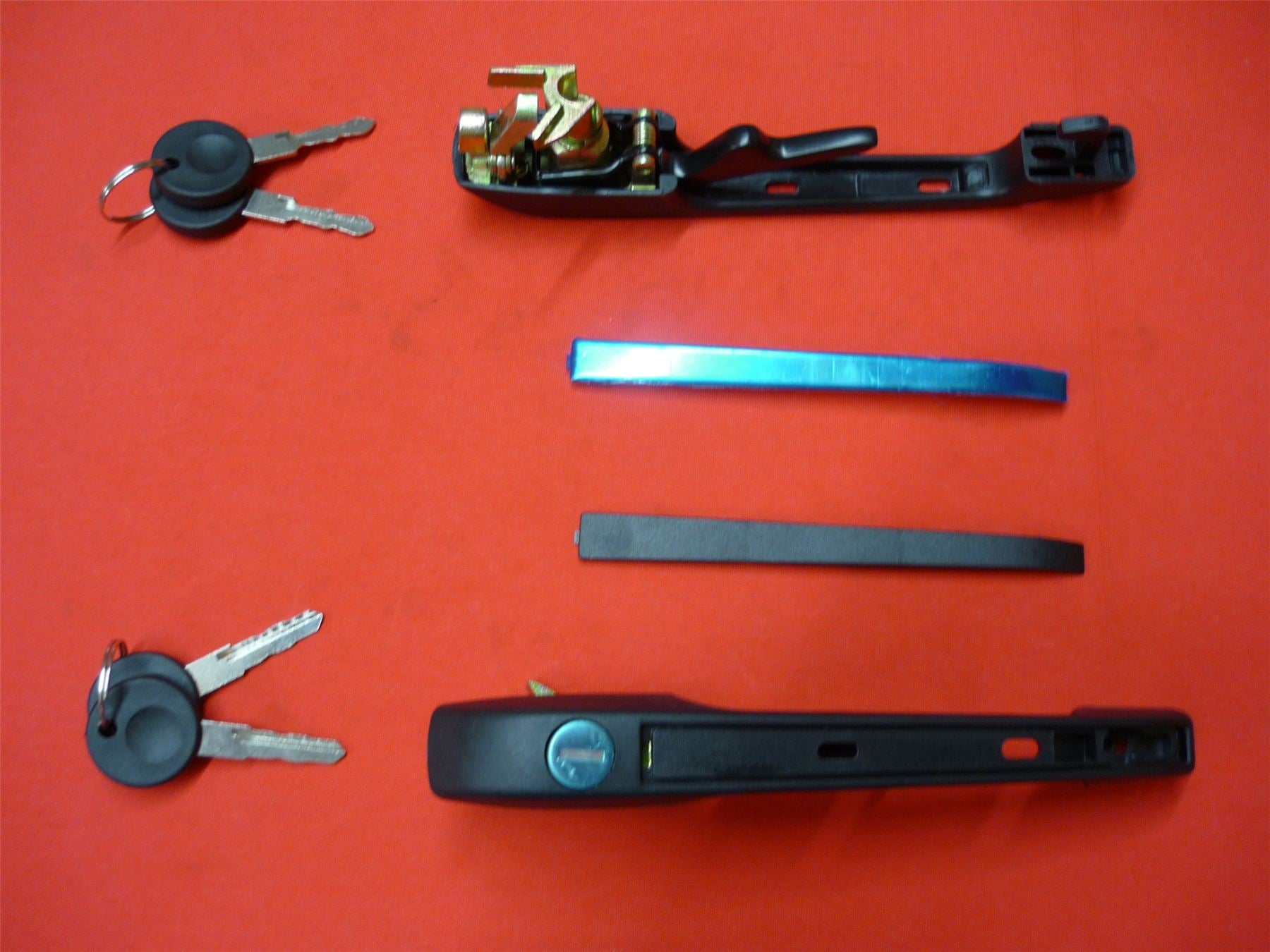 FOR VW GOLF JETTA Door Handle with 2 keys / front left 191837205 A