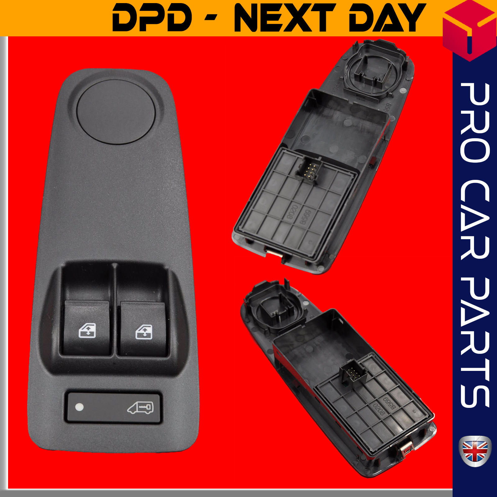 POWER WINDOW CONTROL SWITCH FOR FIAT DUCATO MK3 735487419 / 735421713