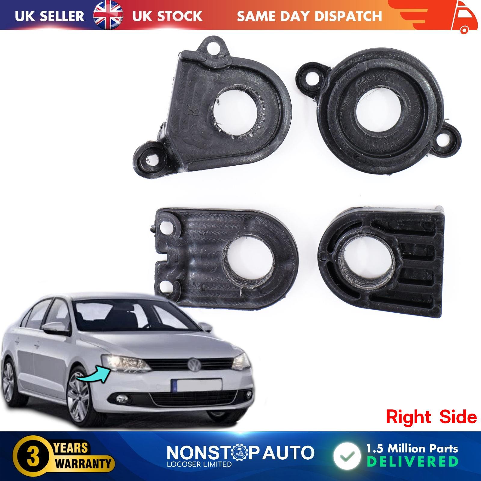 Headlight Repair Kit Mount Clips Right Side Volkswagen Jetta 2010-2018