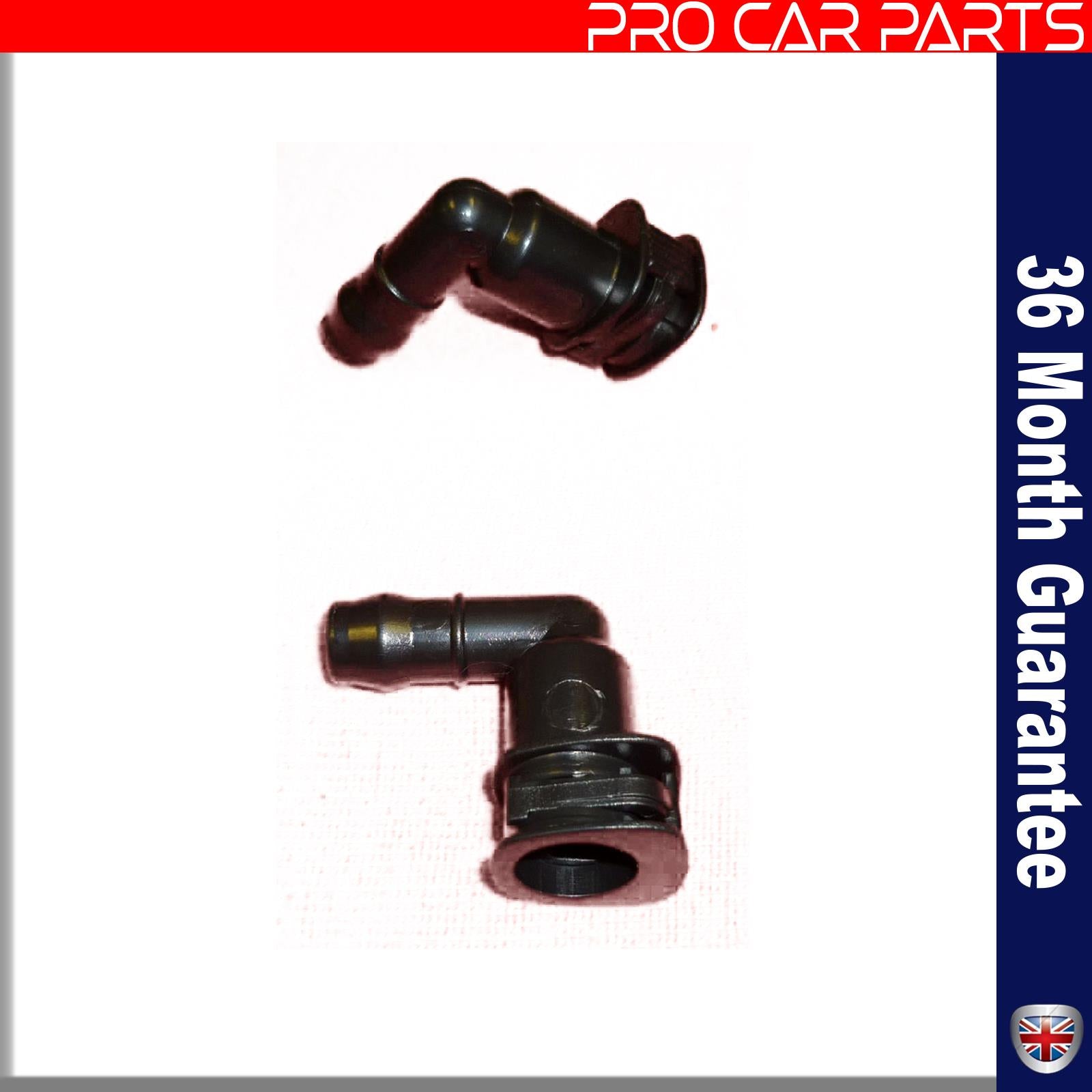 VW Golf Bora Jetta Passat Polo Transporter BEETLE TIGUAN TOUAREG AUDI A4 A6 A8 TT RS6 Headlight Washer Jet Elbow Connecting Piece 1J0955665E