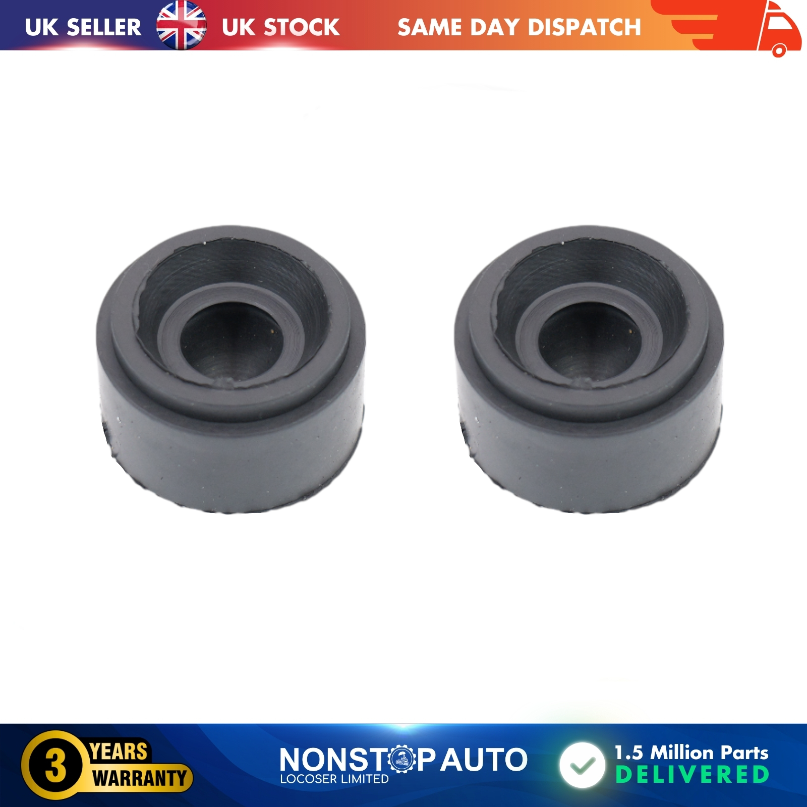 2X ENGINE COVER TRIM RUBBER MOUNTING BUSH FOR BMW N13/20/47/57 2008-16 11127799108