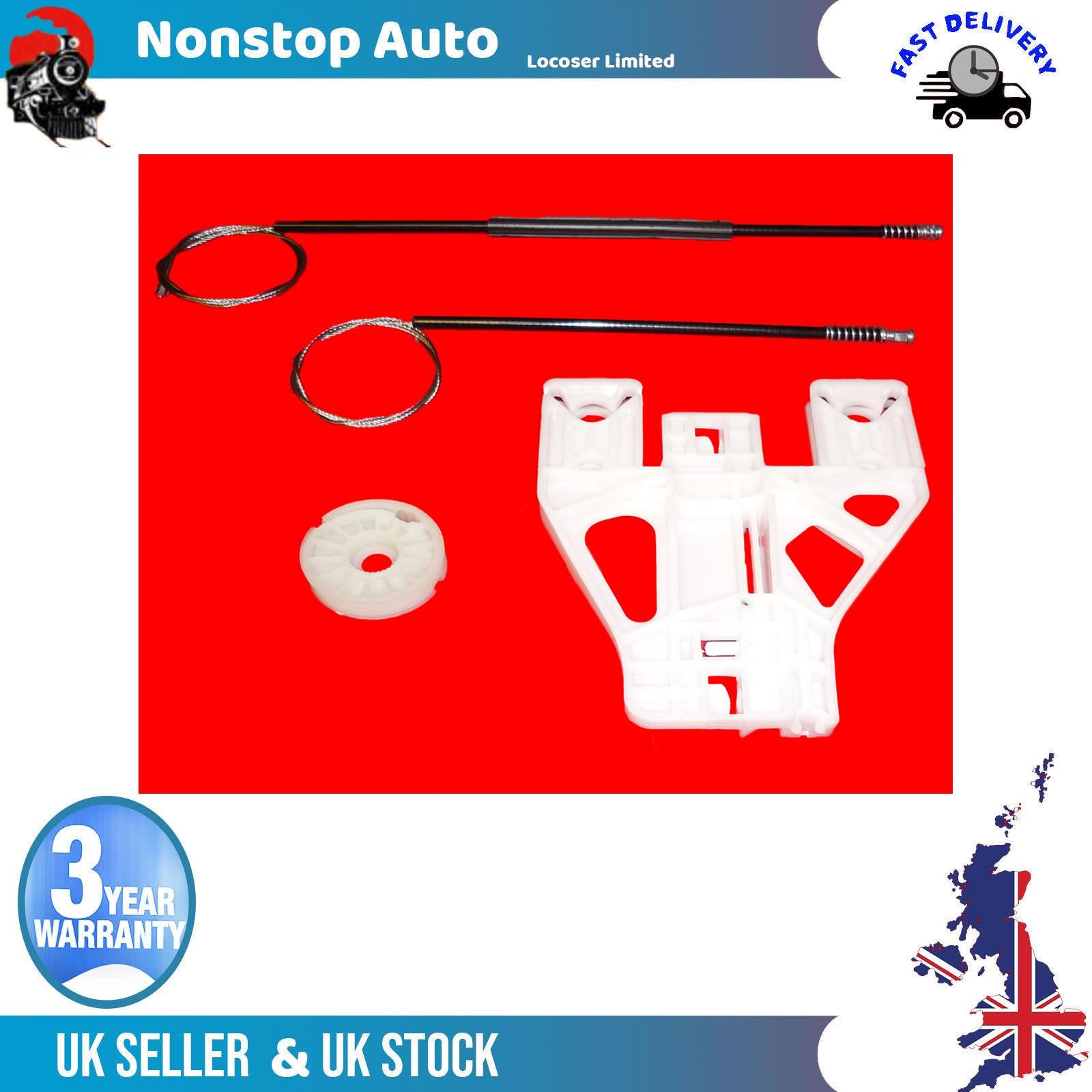 Window Winder Regulator Repair Kit / Rear Right Fits AUDI A4 B8  8K0839462