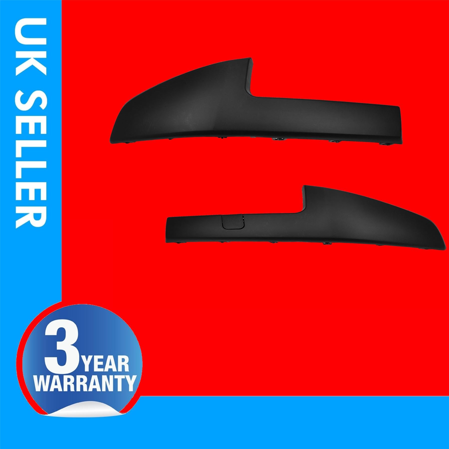RENAULT MEGANE MK 2 bumper corner strip grill cover front right & left black colour 8200490342&8200490339