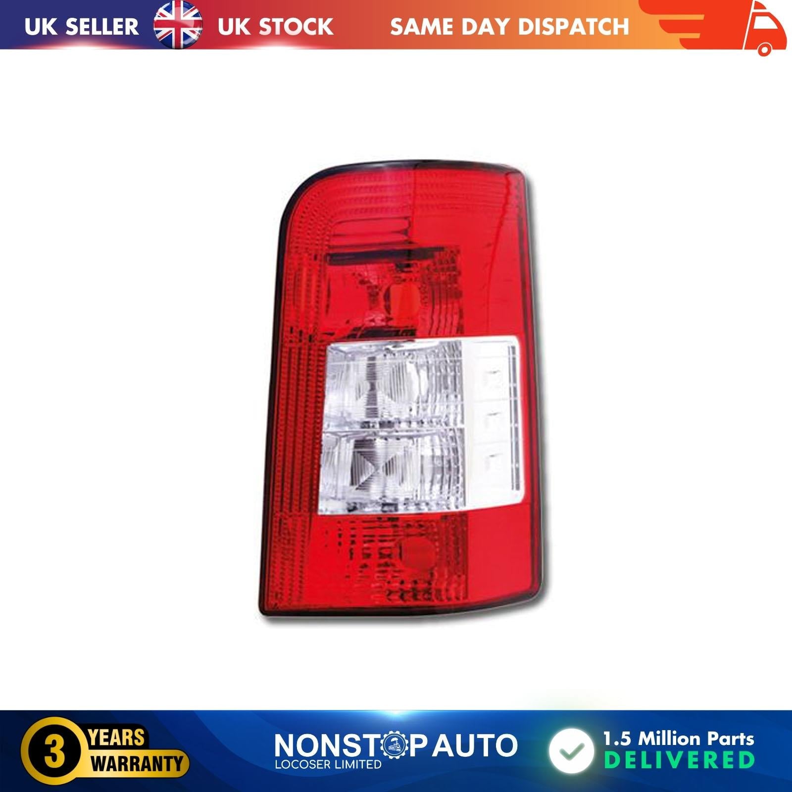 Rear Tail Light Lamp Without Bulb Holder / Right Side FOR CITROEN BERLINGO
